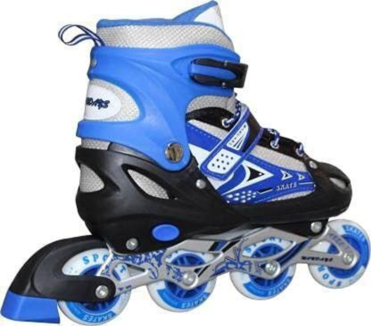 Image of PVE High quality Skating in-line Shoe have different size and with LED wheel Skates In-line Adults Size 6 UK - 9 UK