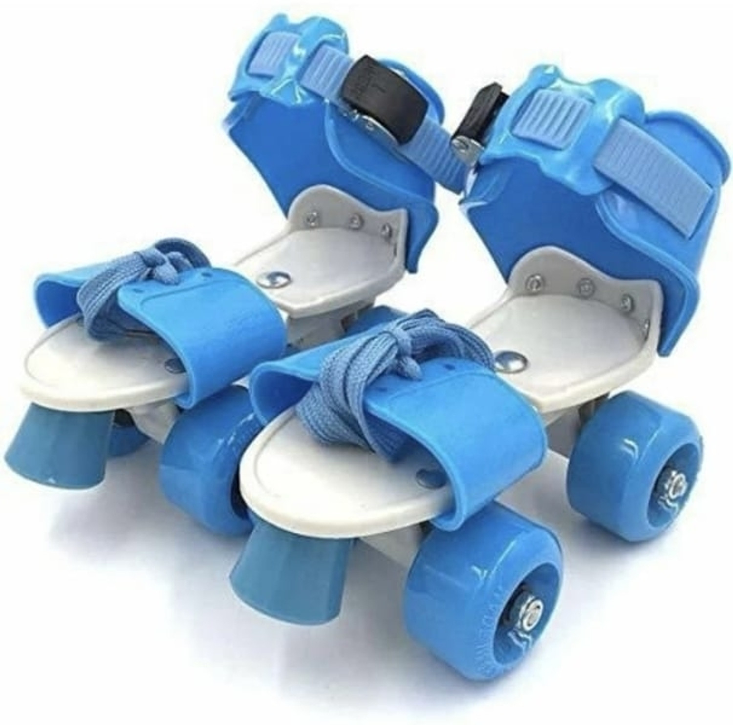 Image of Maa Momai Toys Blue Roller Skate Quad Roller Kids Size 5C UK - 6.5C UK