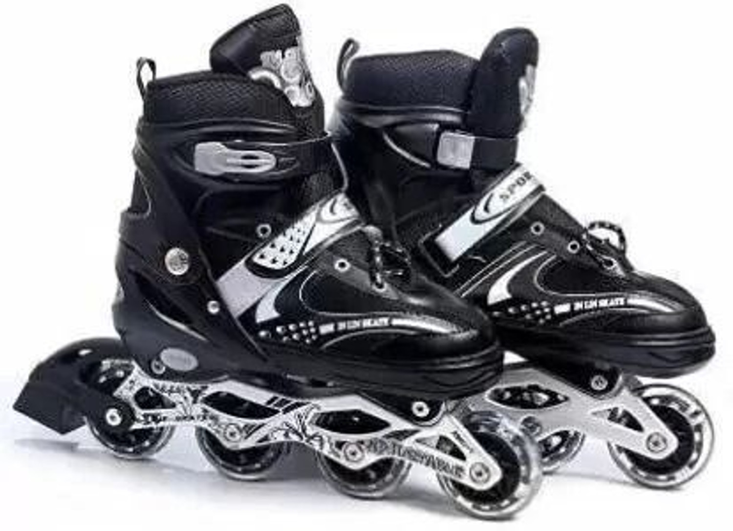 Image of Kovea High quality Skating in-line Size 6-9 UK (BLACK) In-line Adults Size 6 UK - 9 UK