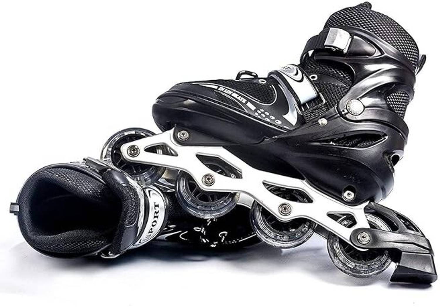 GLOWENTERPRISE Skating Shoe with LED Wheels, Adults Size 6-9 UK - Image 4