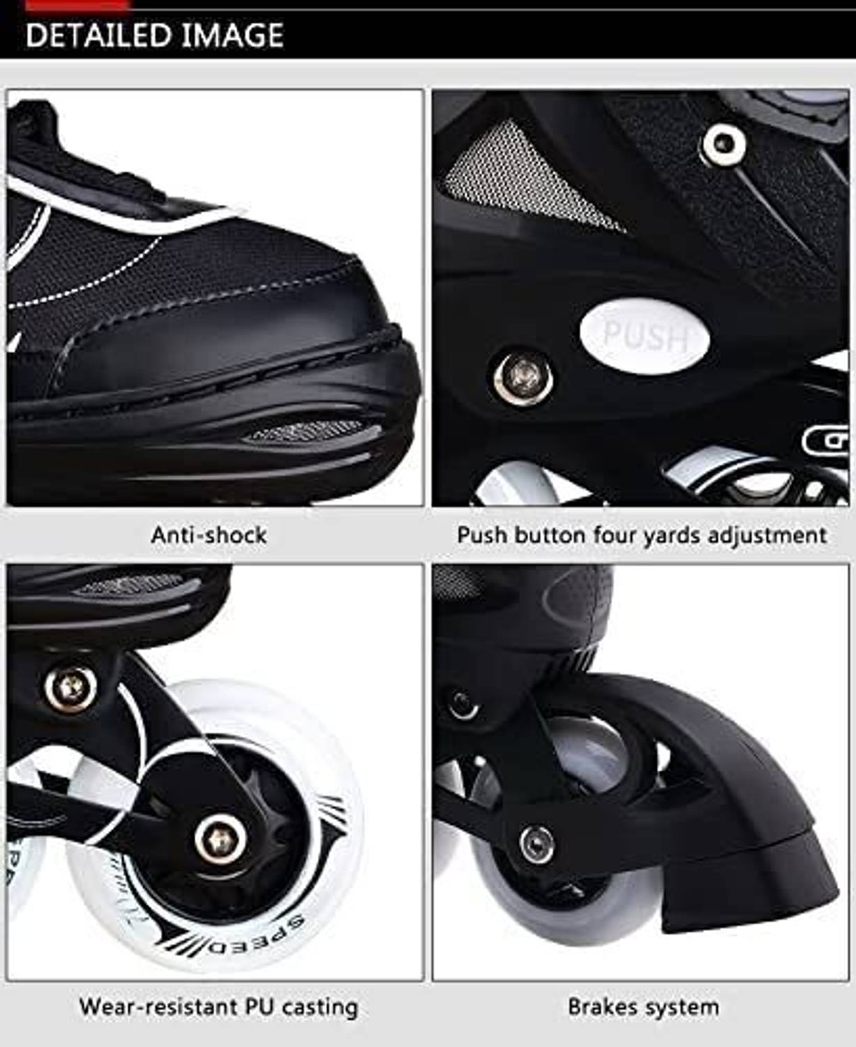 KOJERAFASHION Aluminum In-Line Skates - Image 5
