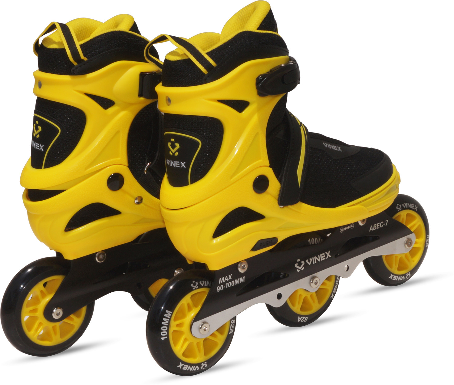 Image of VINEX Sonic Inline Skates, Comfortable & Adjustable PU Wheel Roller Skating Shoes In-line Kids, Adults