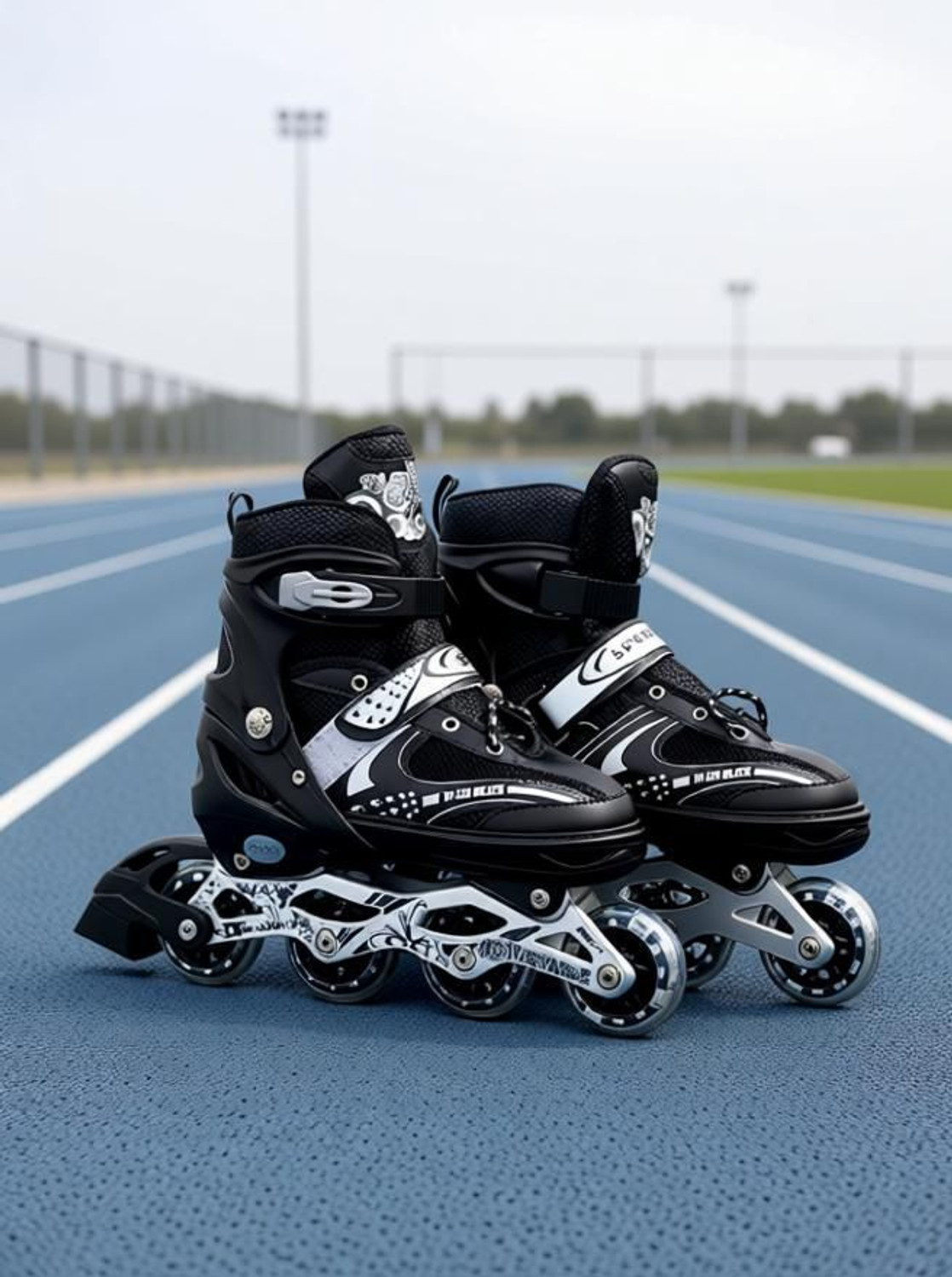 Image of Kovea Skates with PU Flashing Wheel Aluminum Body in-Line Skates03 In-line Adults Size 6 UK - 9 UK