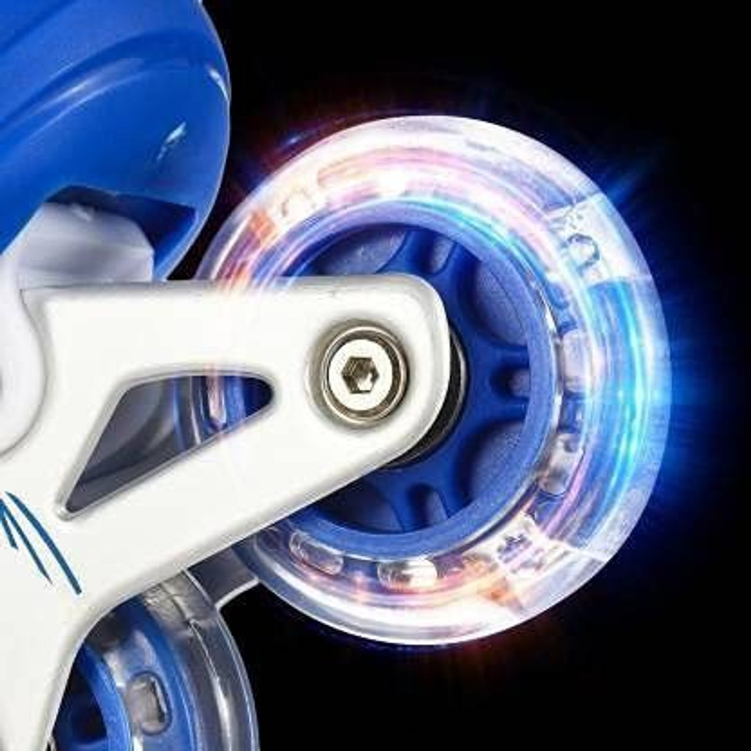 Image of PVE High quality Skating in-line Shoe have different size and with LED wheel Skates In-line Adults Size 6 UK - 9 UK