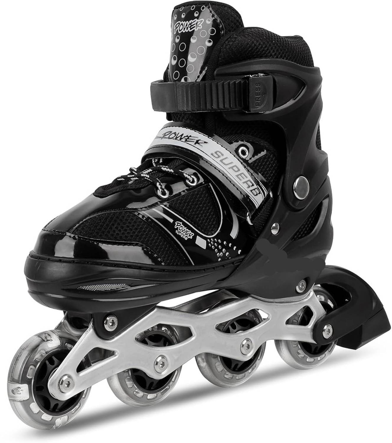 SPEEDYZONE Skating Shoes LED Wheels Size 6-9 UK - Image 3