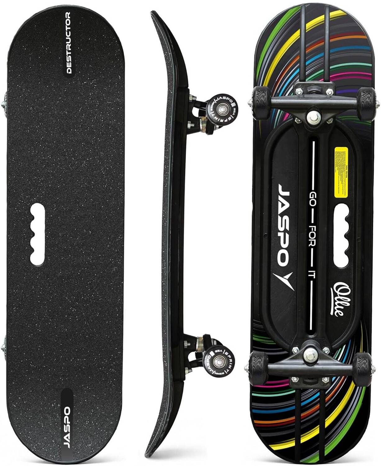 Jaspo Hurricane Ollie 31 inch Skateboard - Image 1