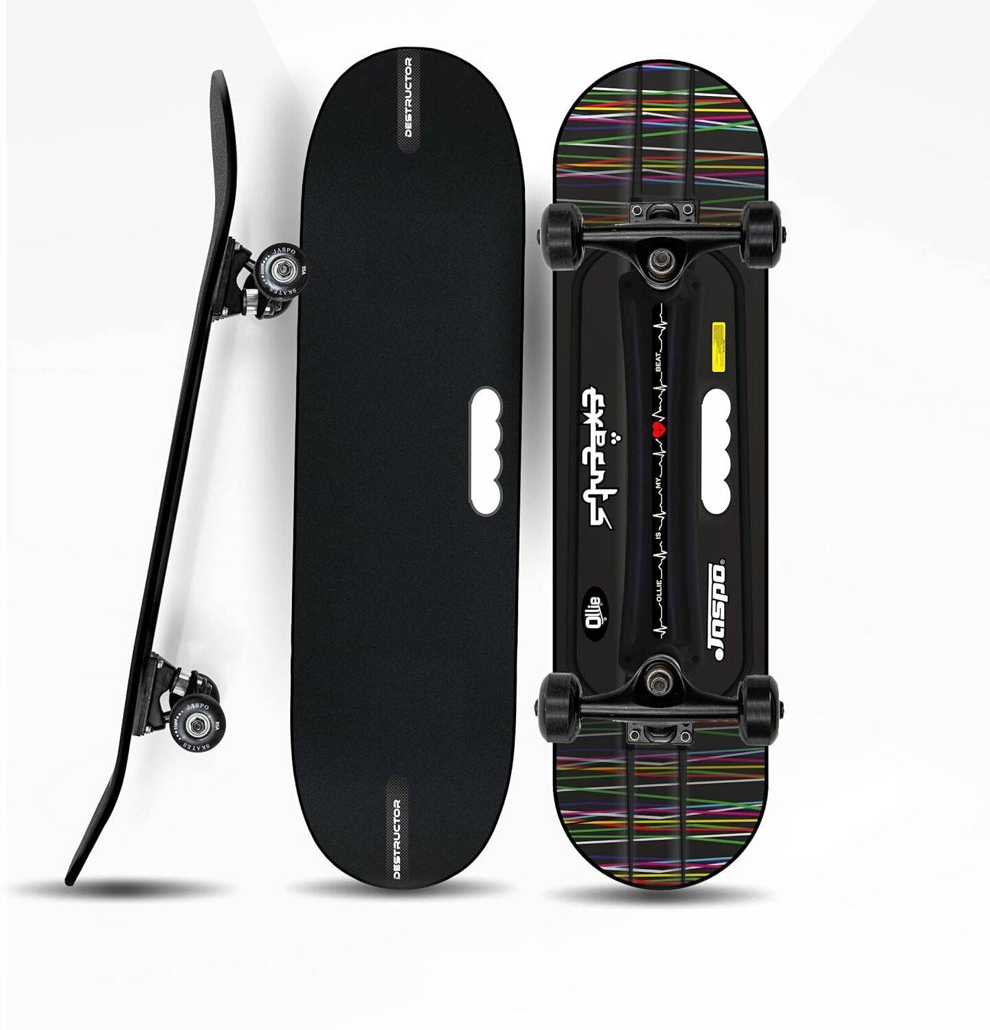 Jaspo Hurricane Ollie 31 inch Skateboard - Image 2