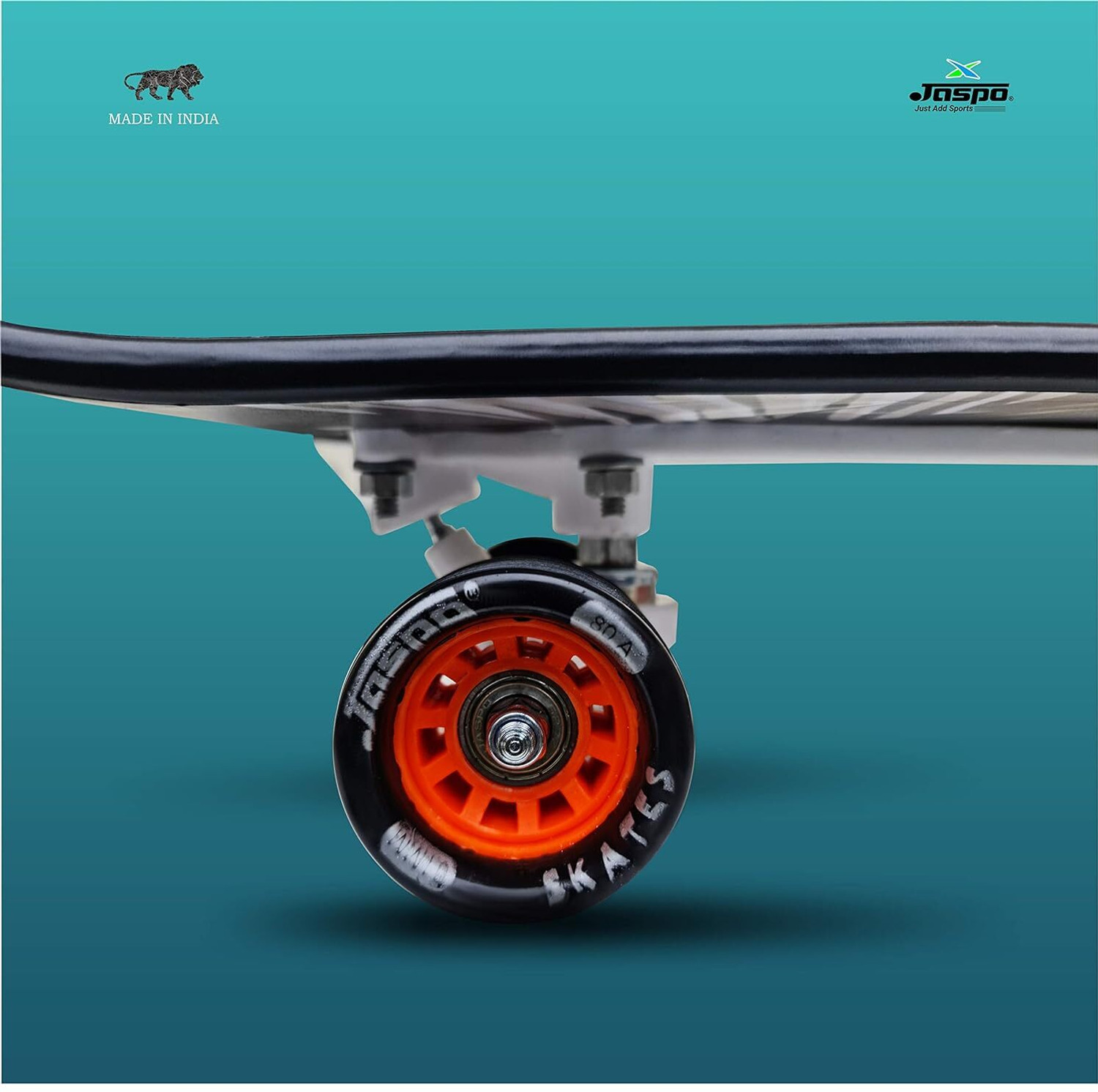 Image of Jaspo Power Kids 26 inch inches for Beginners Boys & Girls (Skate-Board, Vinyl) 26 inch x 6 inch Skateboard