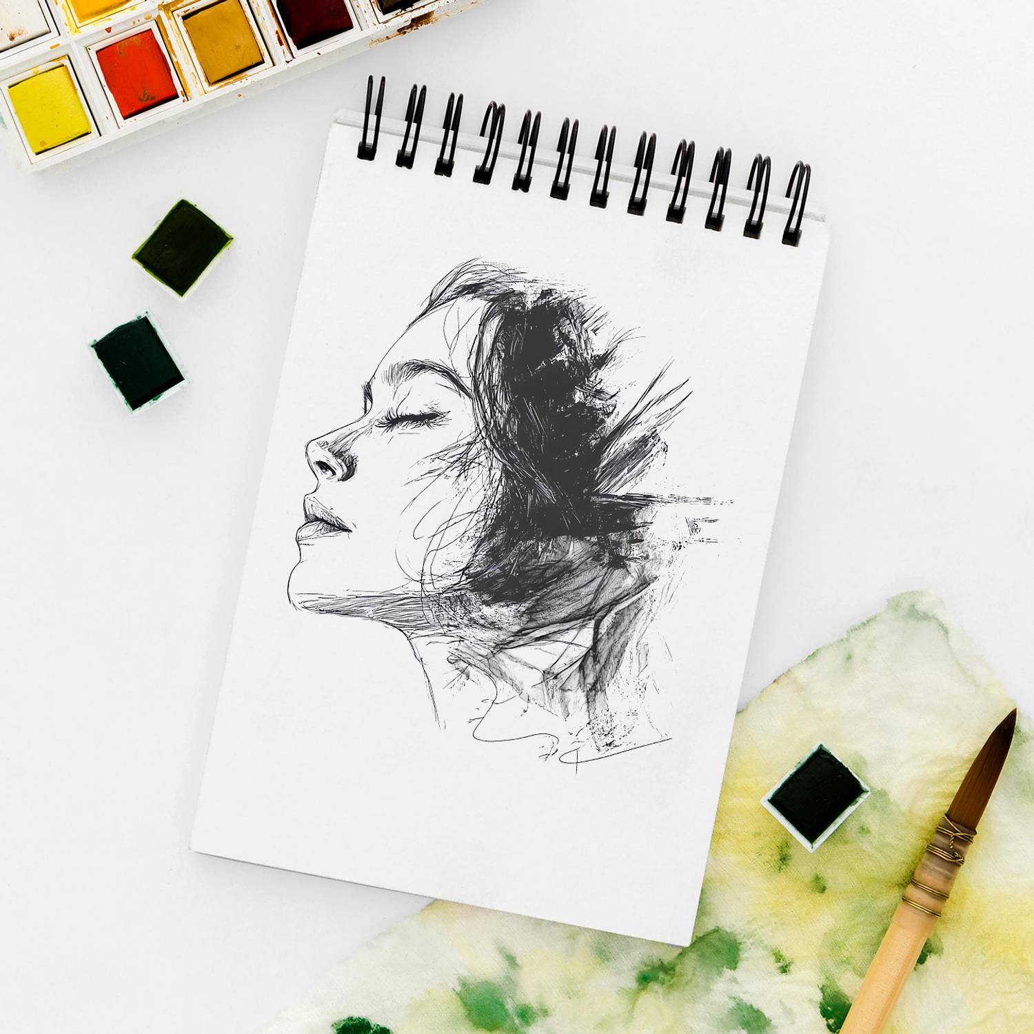 dazo Sketch Book A3 and A4 Combo, 100 Sheets, 140GSM - Image 4