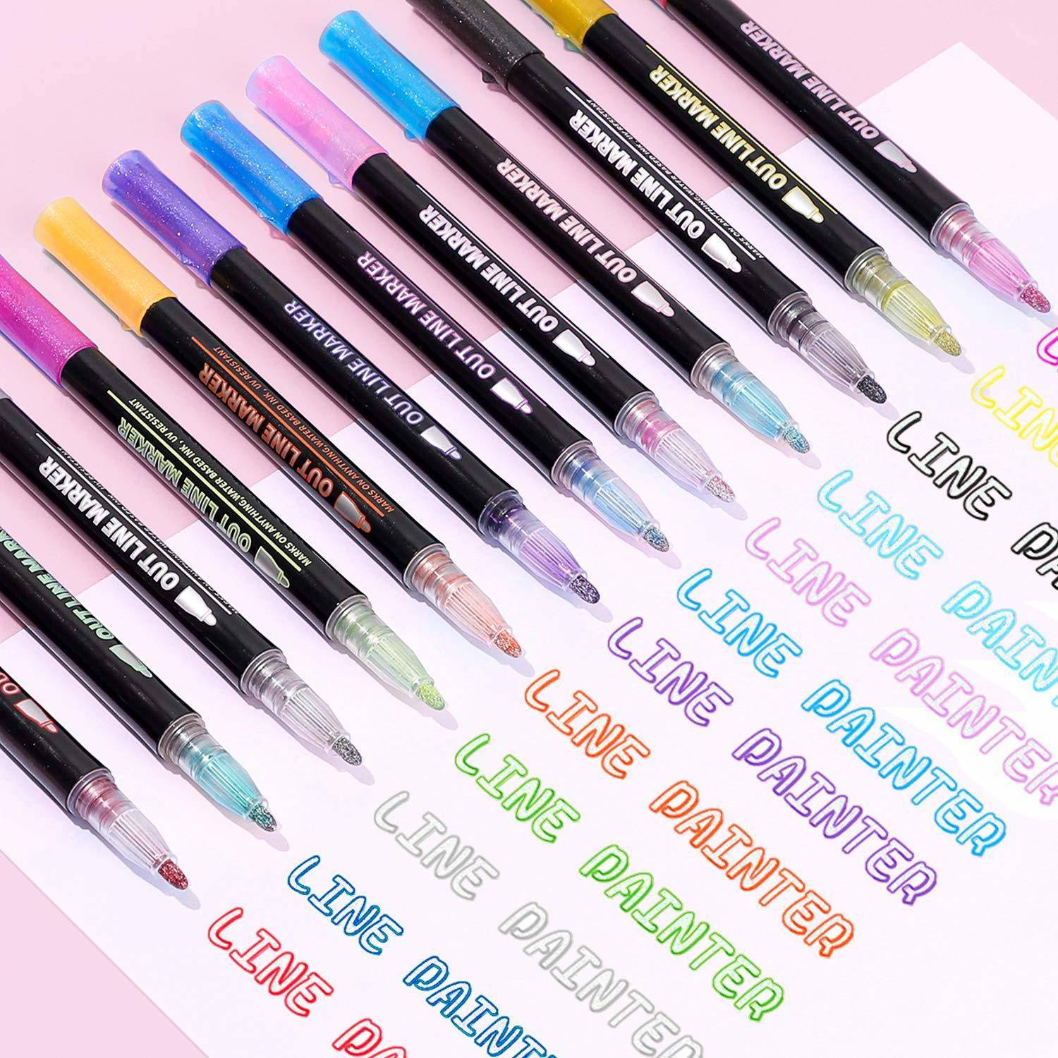 outline pens
