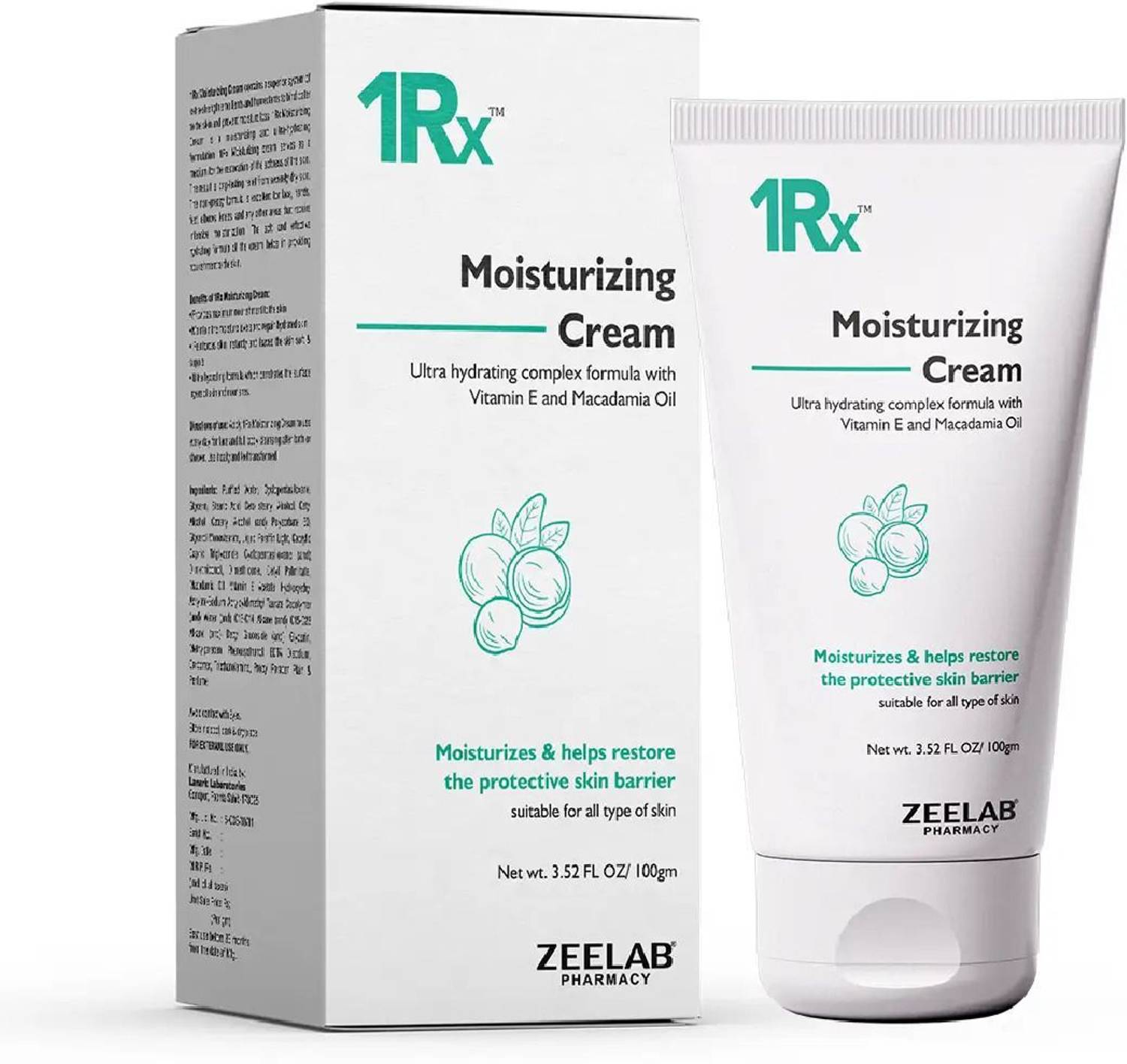 フェイスクリーム Banira zeelab 1RX Moisturizing Cream | Face & Body Moisturizer Price in