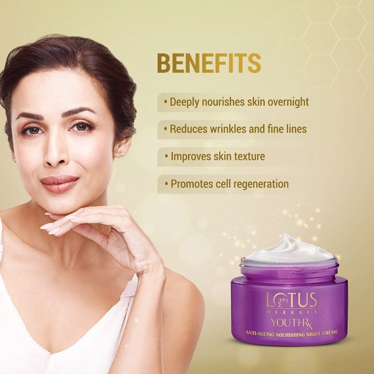 Image of LOTUS HERBALS YouthRx Anti Ageing Transforming Day Cream & Anti Ageing Nourishing Night Cream