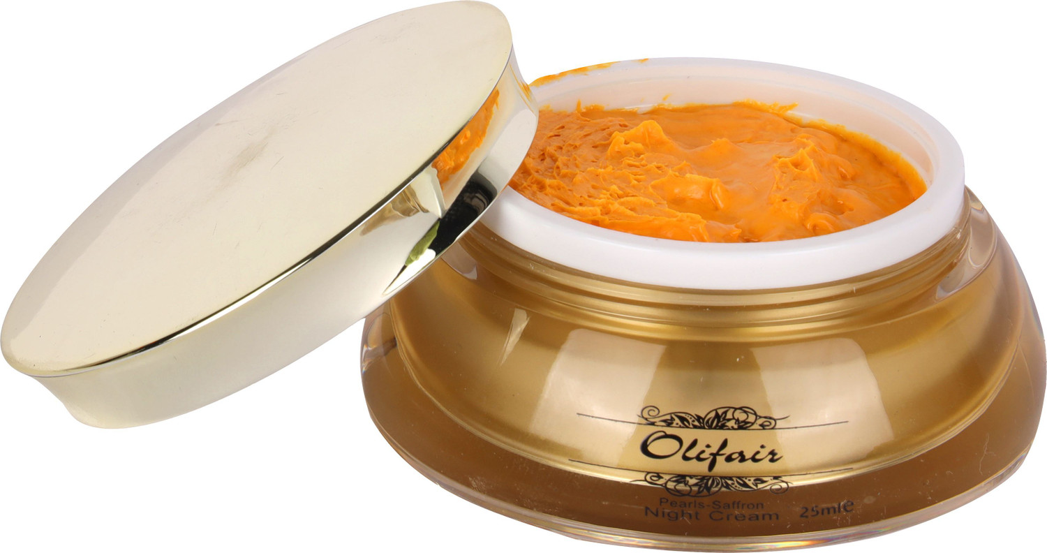 Image of Olifair Pearls Saffron Night Cream