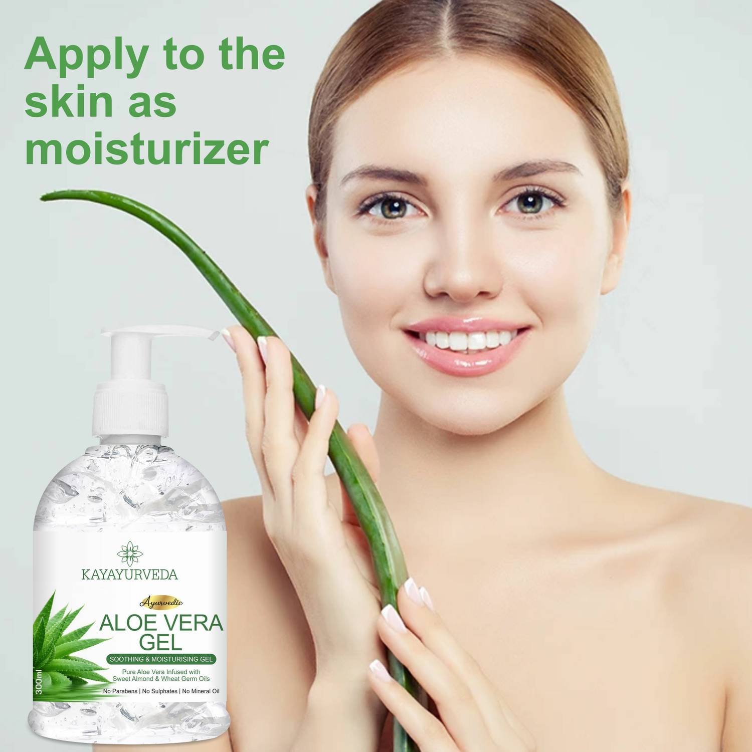 KAYAYURVEDA 100% Pure Aloe Vera Gel - Image 3