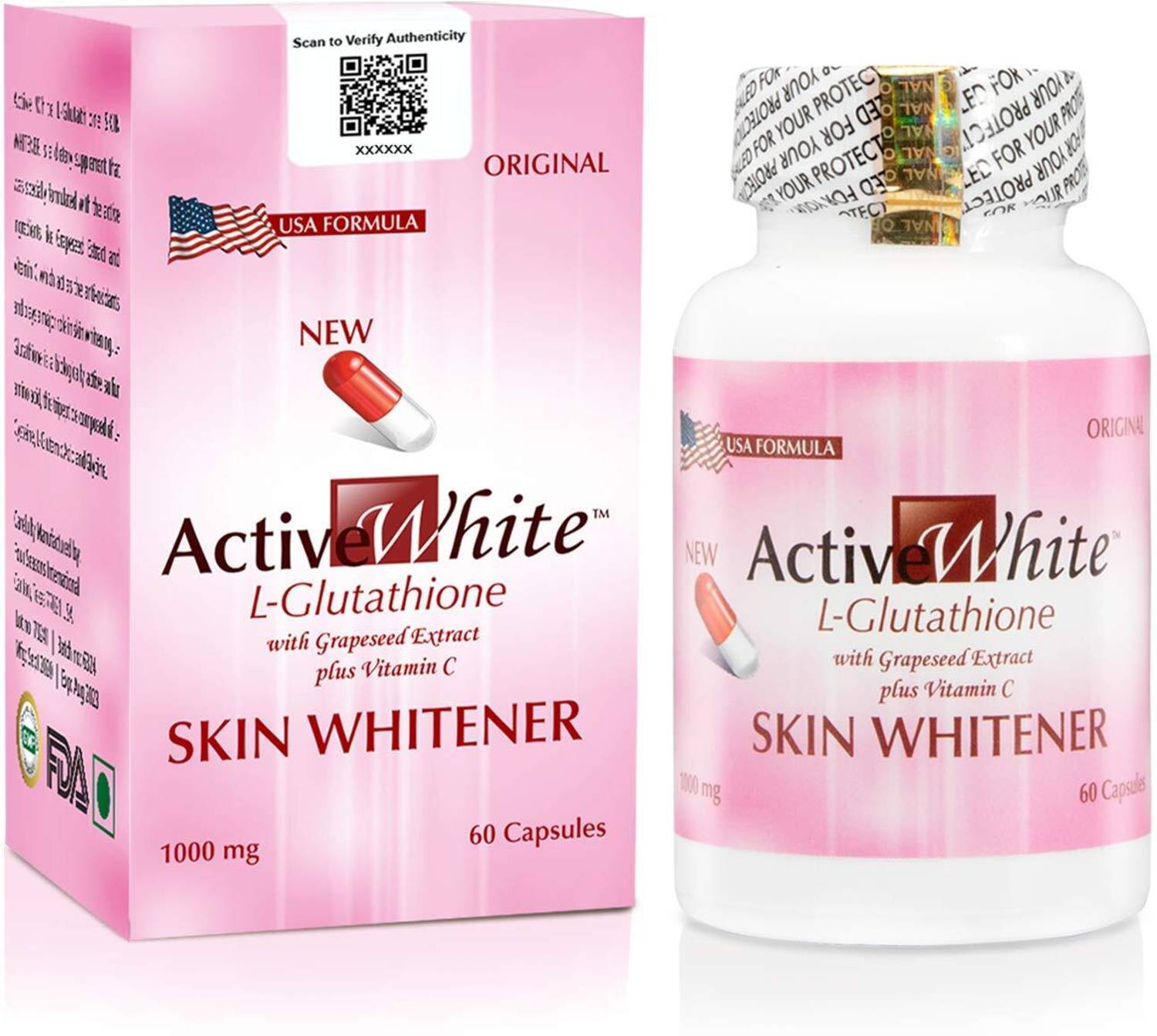 glutathione white capsule 500 mg capsules Liposomal Setria® Antioxidant Vee White Glutathione capsules with