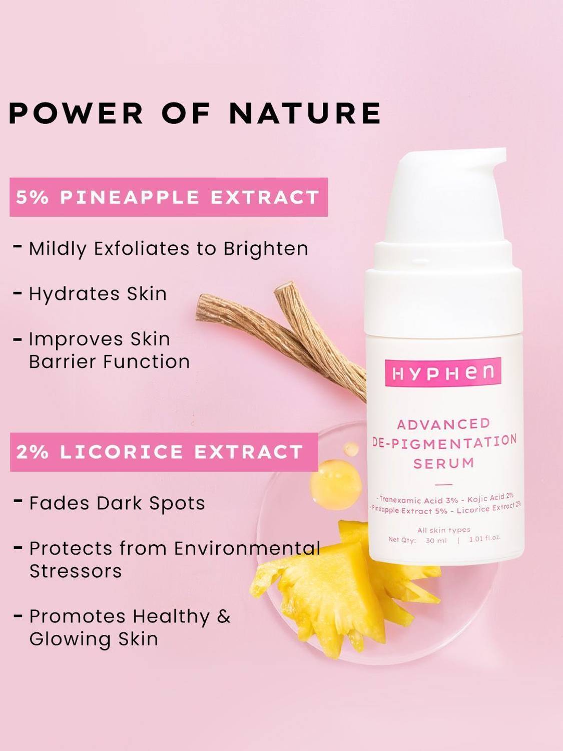 HYPHEN Advanced De-Pigmentation Serum 30 ml - Image 4