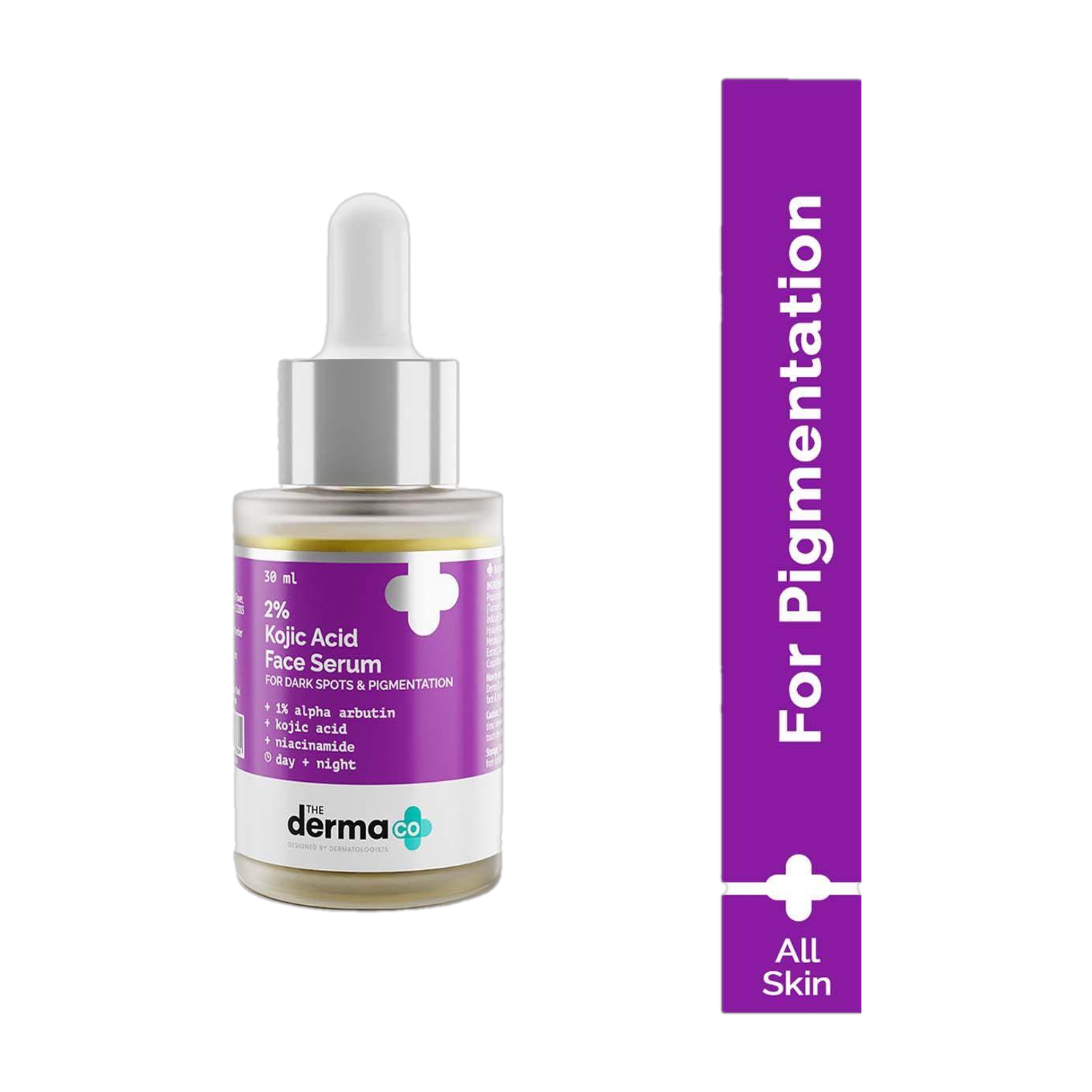 The Derma Co 2% Kojic Acid Face Serum with 1% Alpha Arbutin & Niacinamide for Dark Spots, Blemishes And Pigmentation price history chart and lowest price