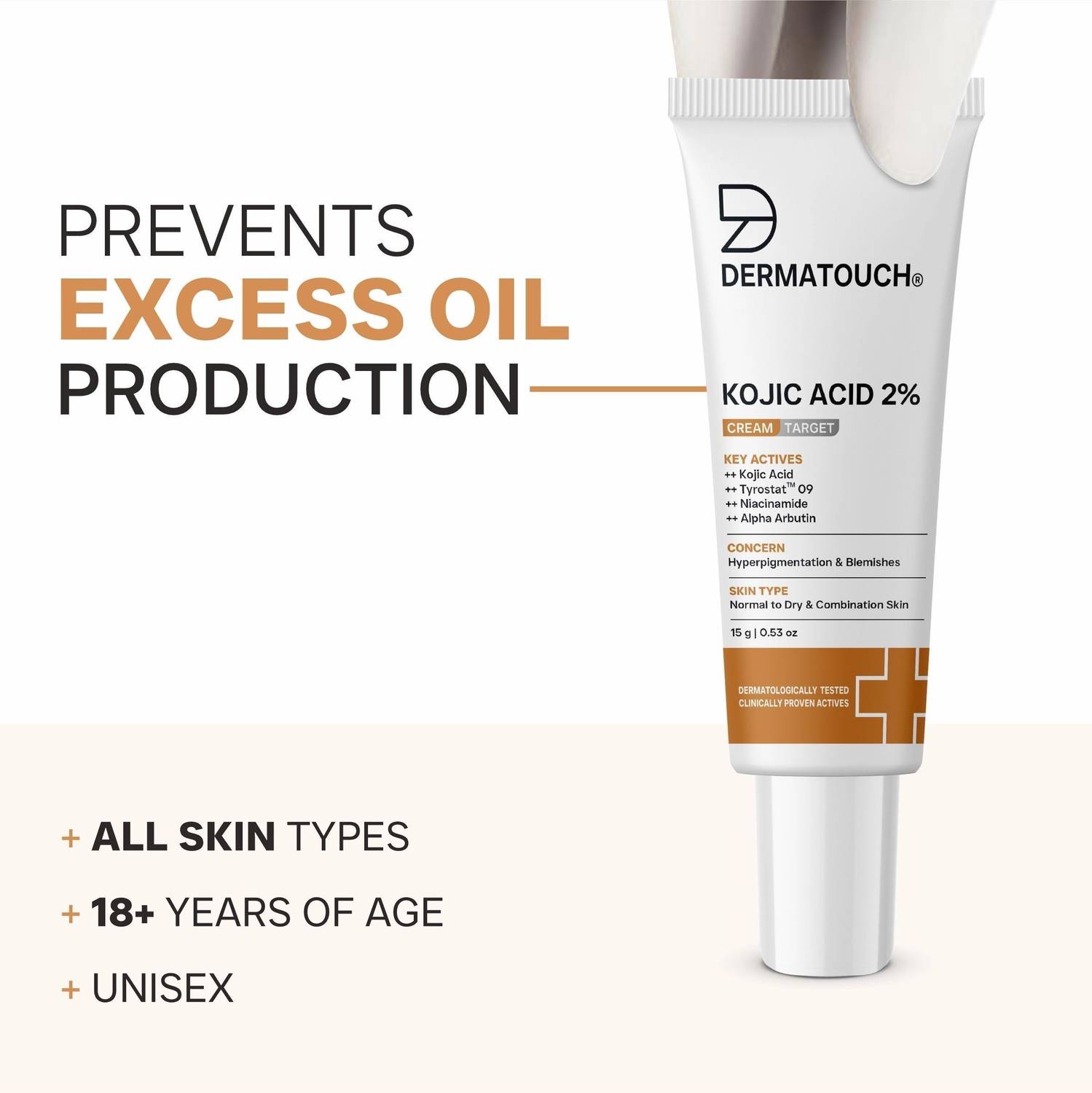 Dermatouch Kojic Acid 2% Cream 15g - Image 3