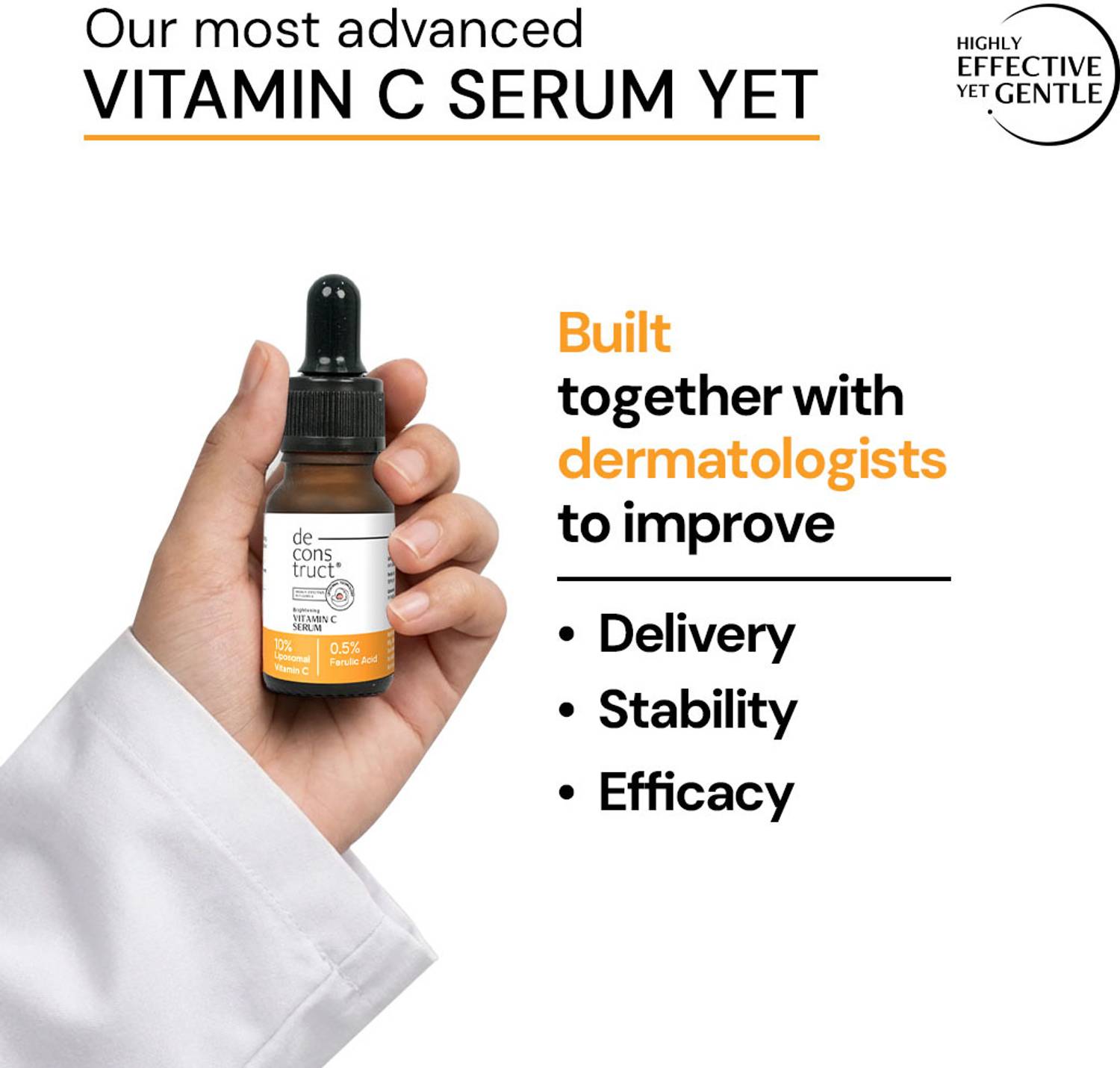 Deconstruct 10% Vitamin C Serum 10ml - Image 3