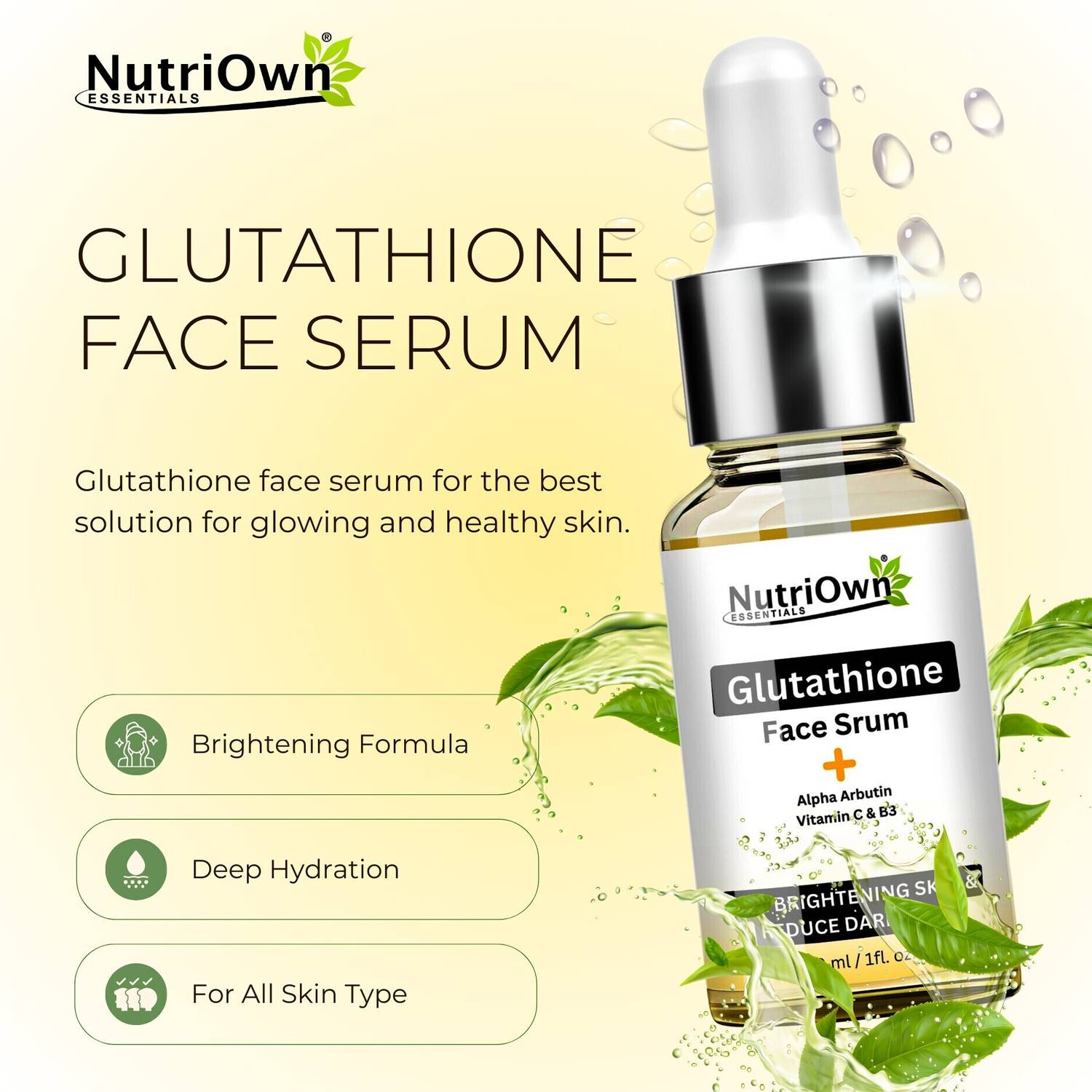 NutriOwn Glutathione Serum Skin Brightening Price in India - Buy NutriOwn Glutathione Serum Skin Brightening online at Flipkart.com NutriOwn Glutathione Serum Skin Brightening Price in India - Buy NutriOwn Glutathione Serum Skin Brightening online at Flipkart.com