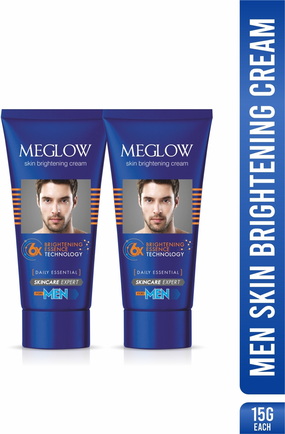 Image of meglow Skin Brightening Cream with Glycolic & Kojic Acid Dark Spots Removal