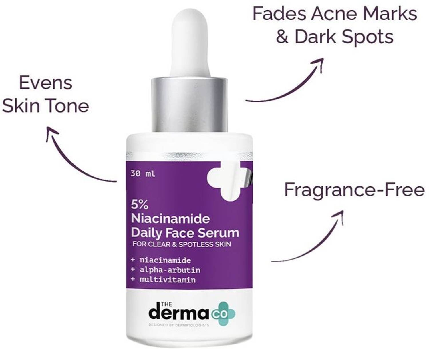 The Derma Co 5% Niacinamide Face Serum 30ml - Image 4