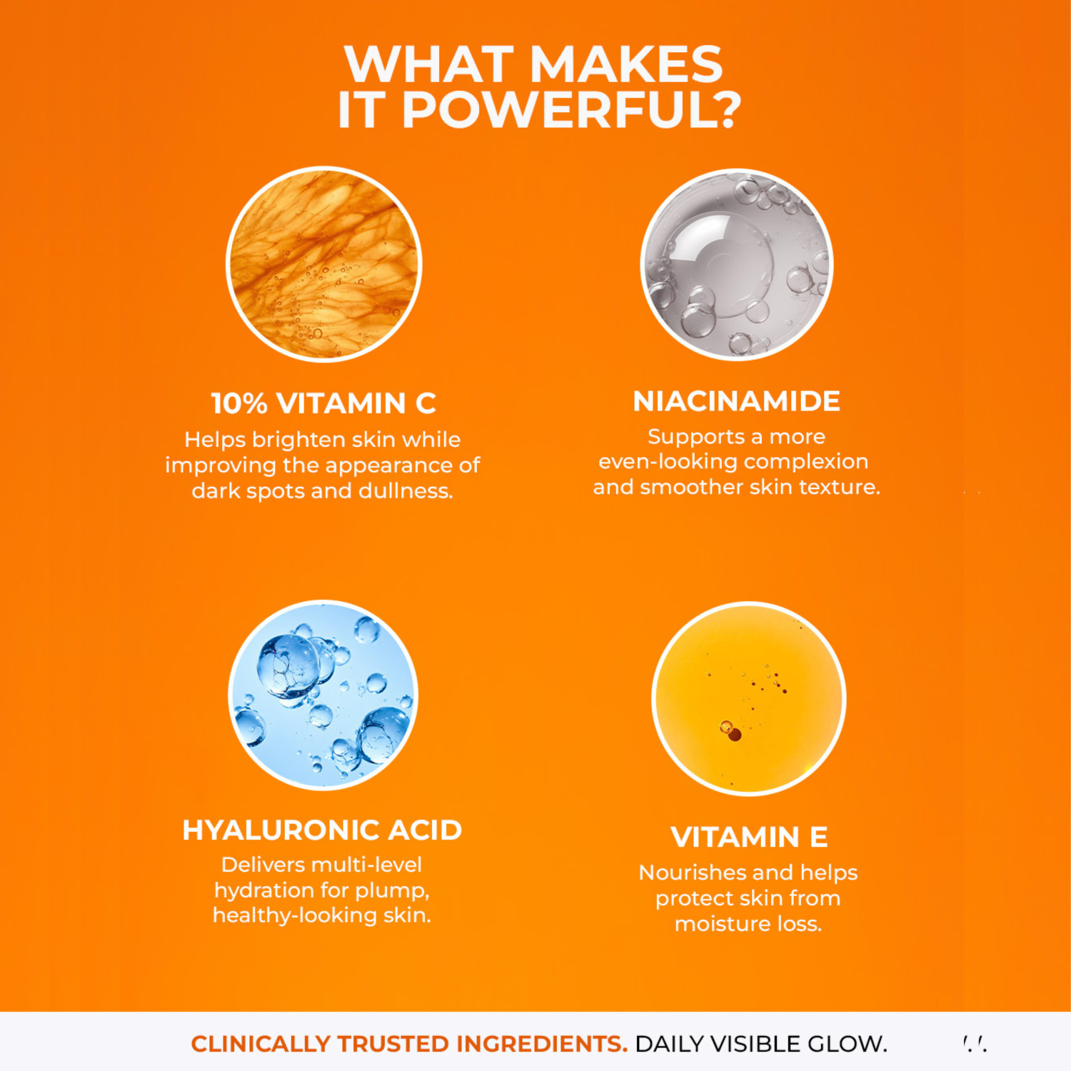Image of Aqueria 10% Vitamin C Face Serum with 3% Niacinamide & Hyaluronic Acid