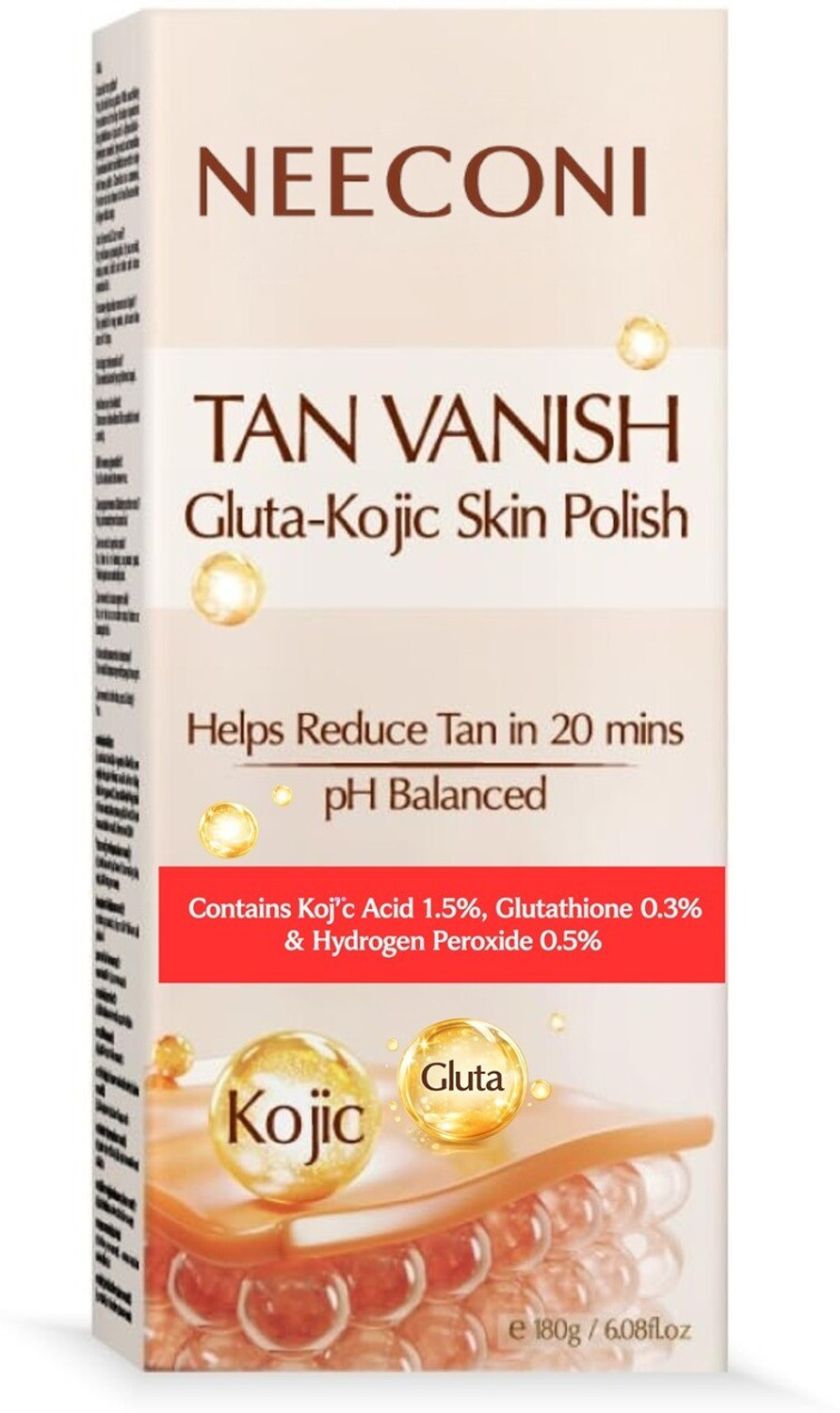 Image of NEECONI 8. Tan Removal Gluta Kojic Cream for Clear Even Skin