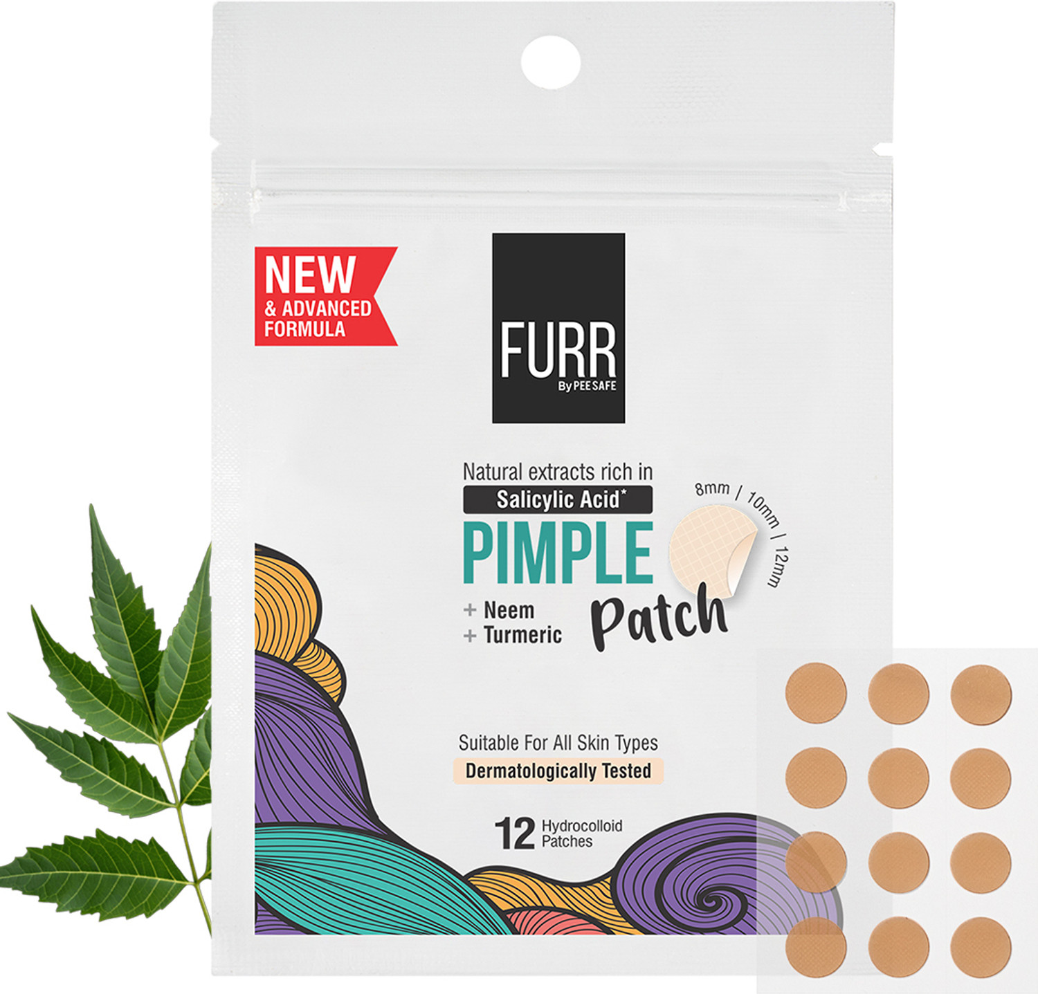 Image of FURR By Pee Safe Pimple Patch 12