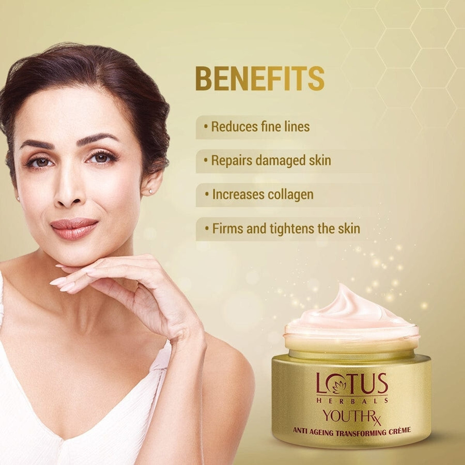 Image of LOTUS HERBALS YouthRx Anti Ageing Transforming Day Cream & Anti Ageing Nourishing Night Cream