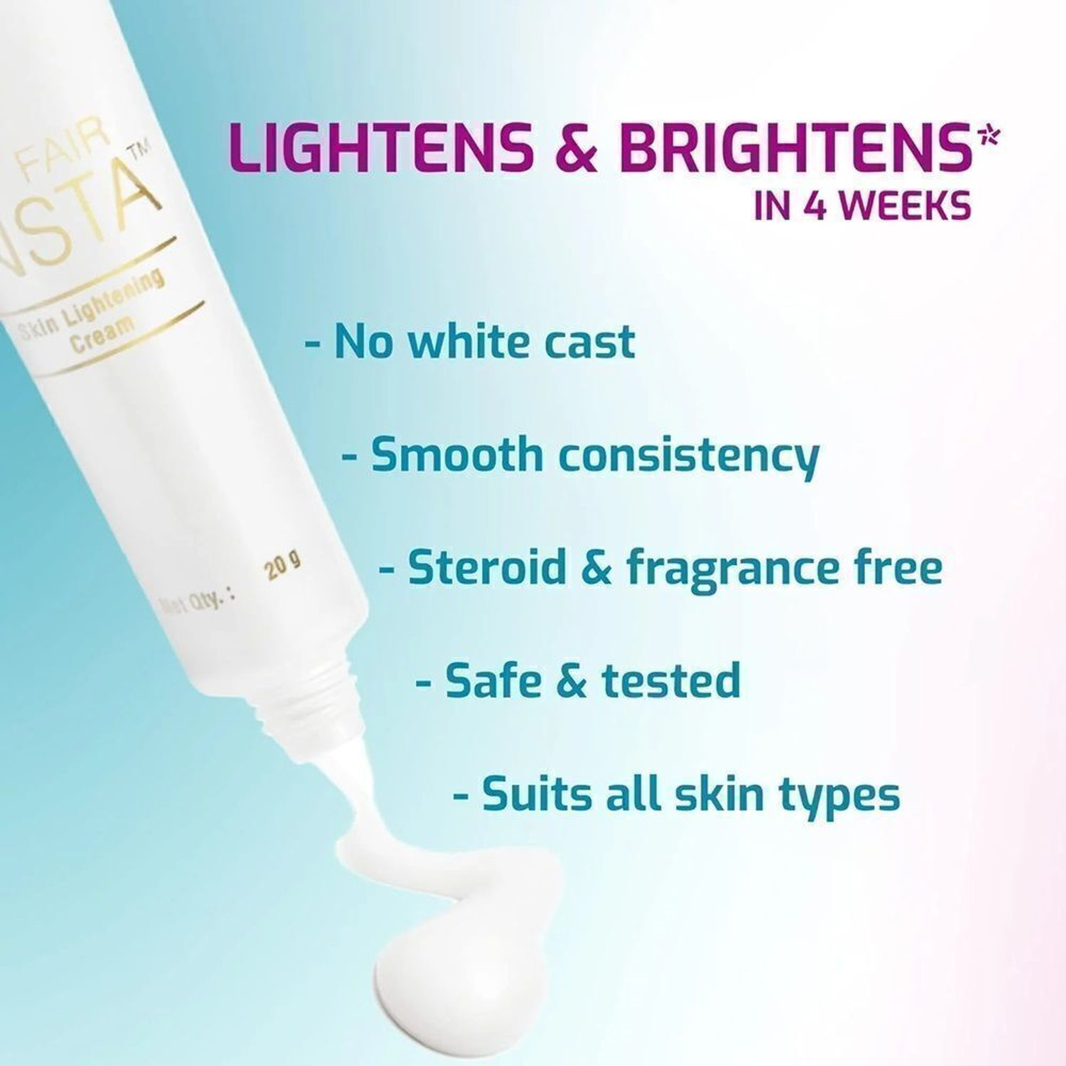 Image of FAIR INSTA Skin Lightening Fair Cream