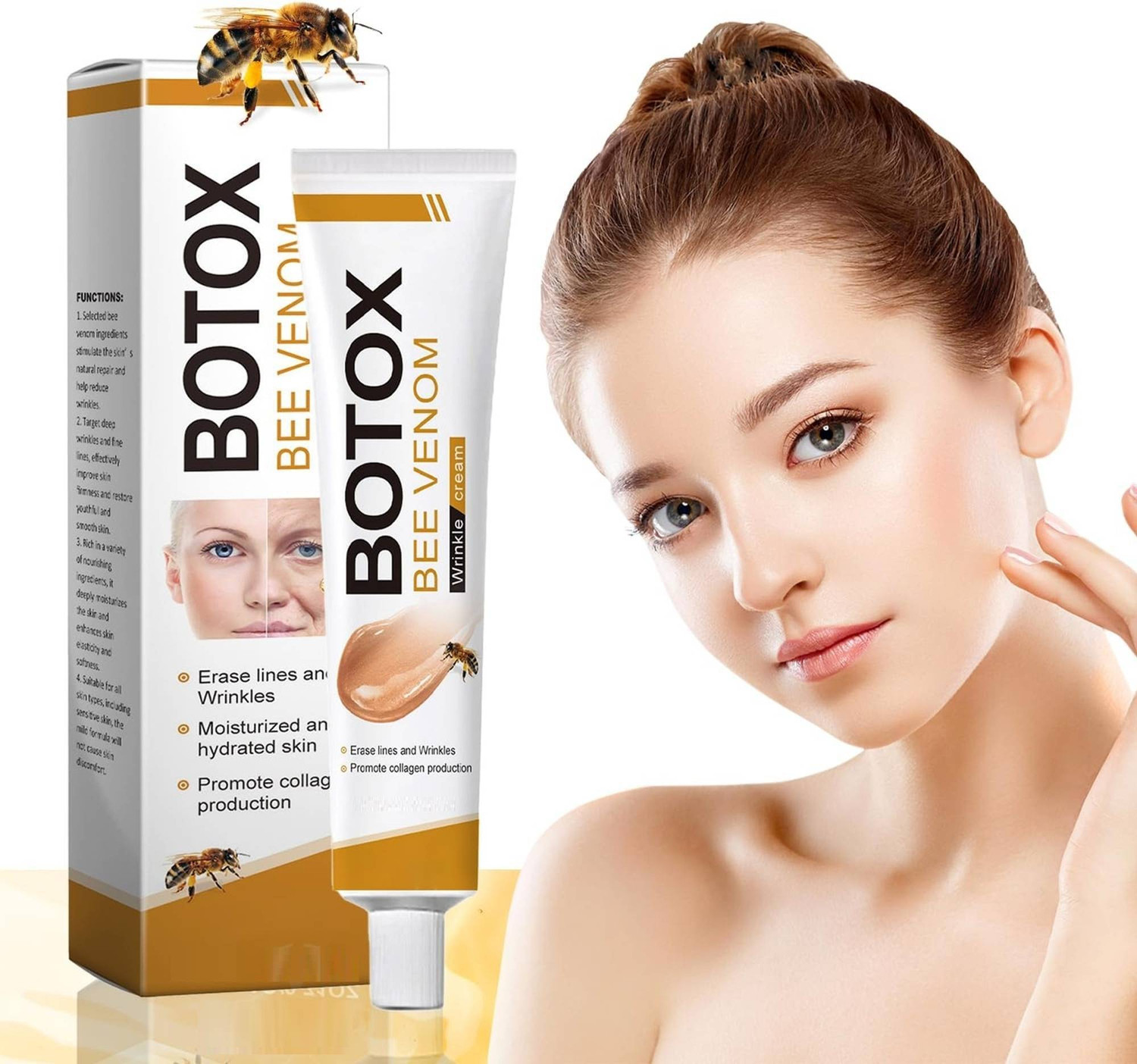 Image of BRINEXA Bee Venom Anti Aging Cream for Face Tightness 134 (100 g)