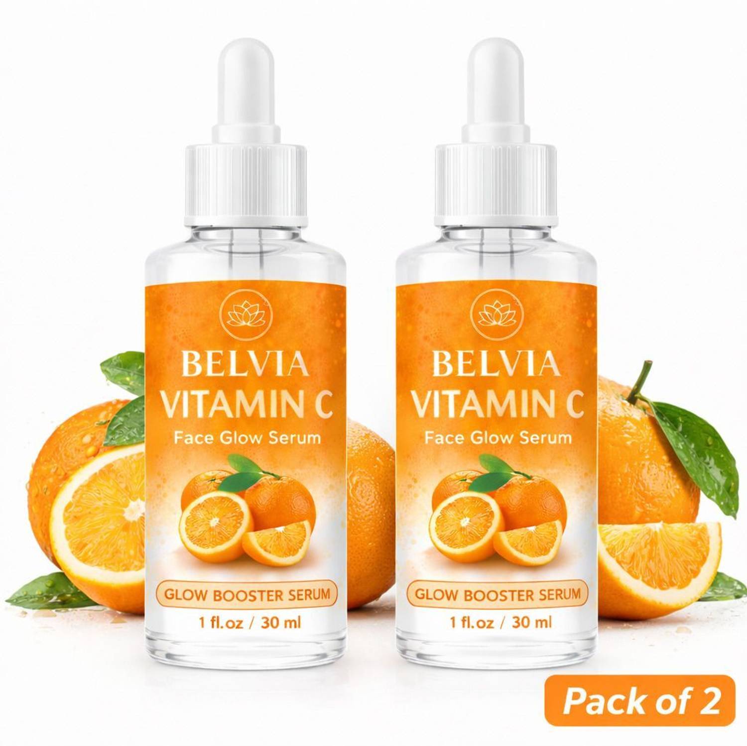 Belvia Vitamin C Face Glow Serum | Skin Brightening |