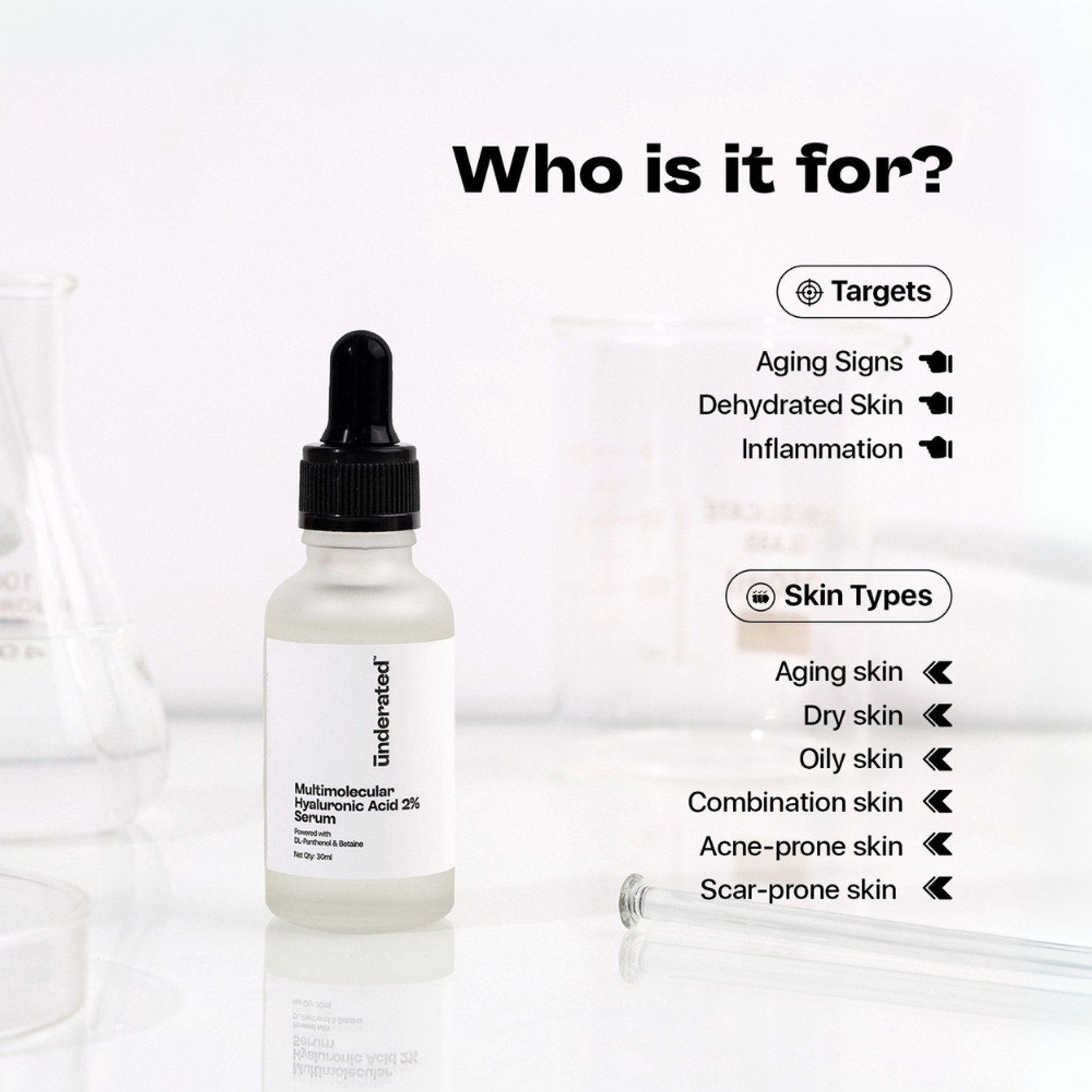 Image of UNDERATED Multimolecular Hyaluronic 2% Acid Face Serum