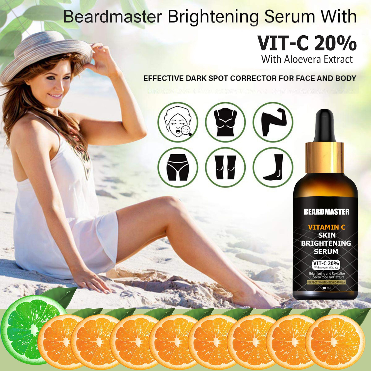 Image of BEARDMASTER Vitamin C Serum For Natural Glowing Beauty