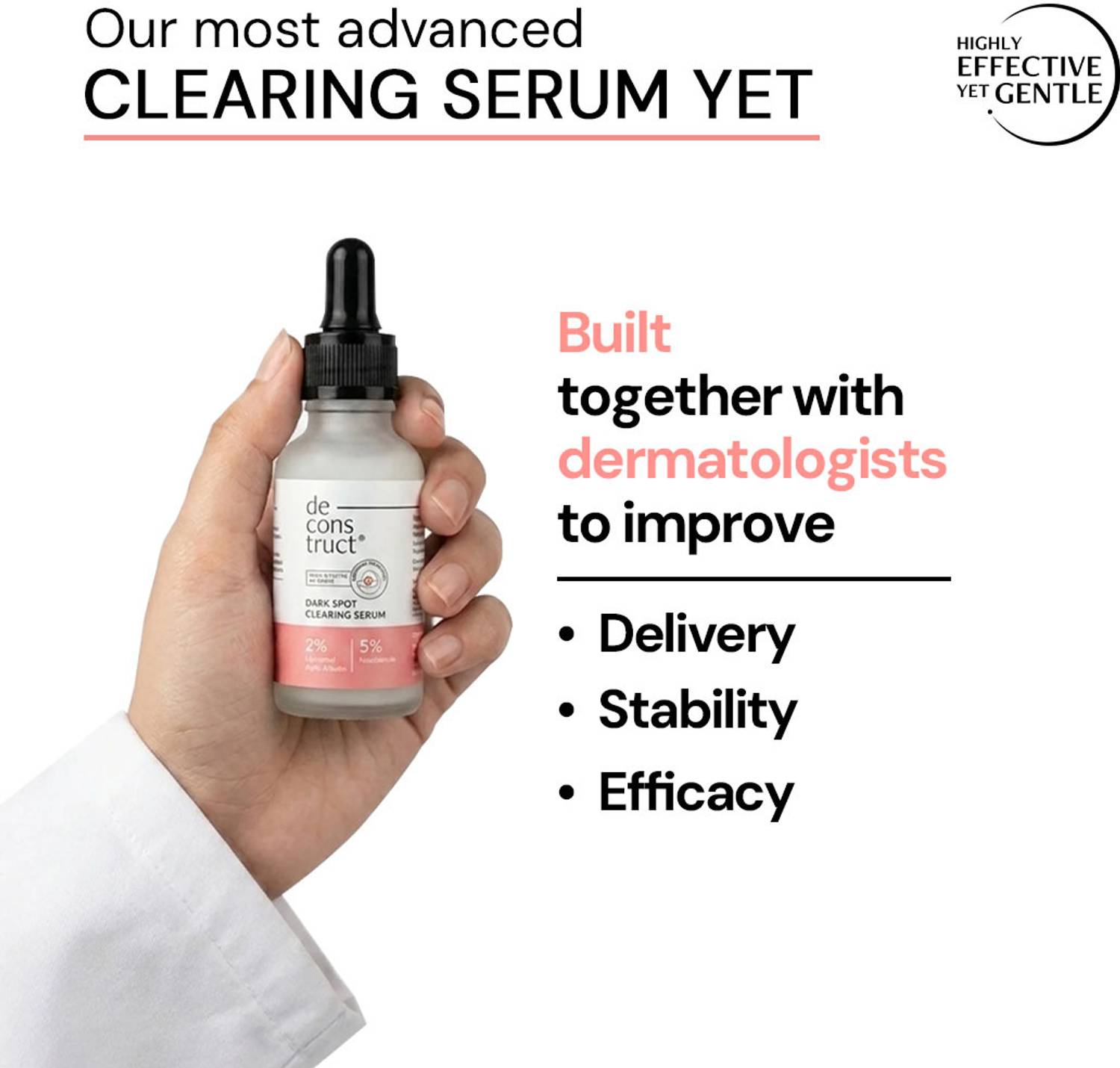 Deconstruct 5% Niacinamide Serum for Oily Skin - Image 3