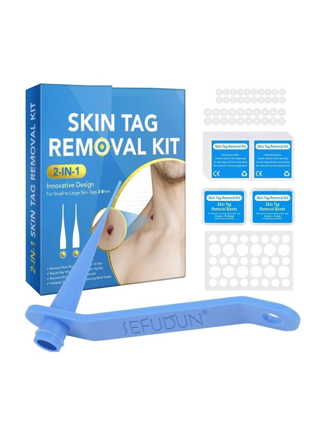 CHYLVY GO Advanced Easy Skin Tag Removal Kit for All Skin Types