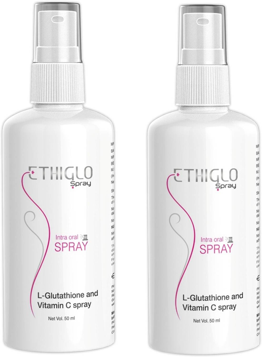 ethiglo glutathione ETHIGLO Oral Spray with Glutathione, Vitamin C for Dark Spots & Blemishes  Price in India
