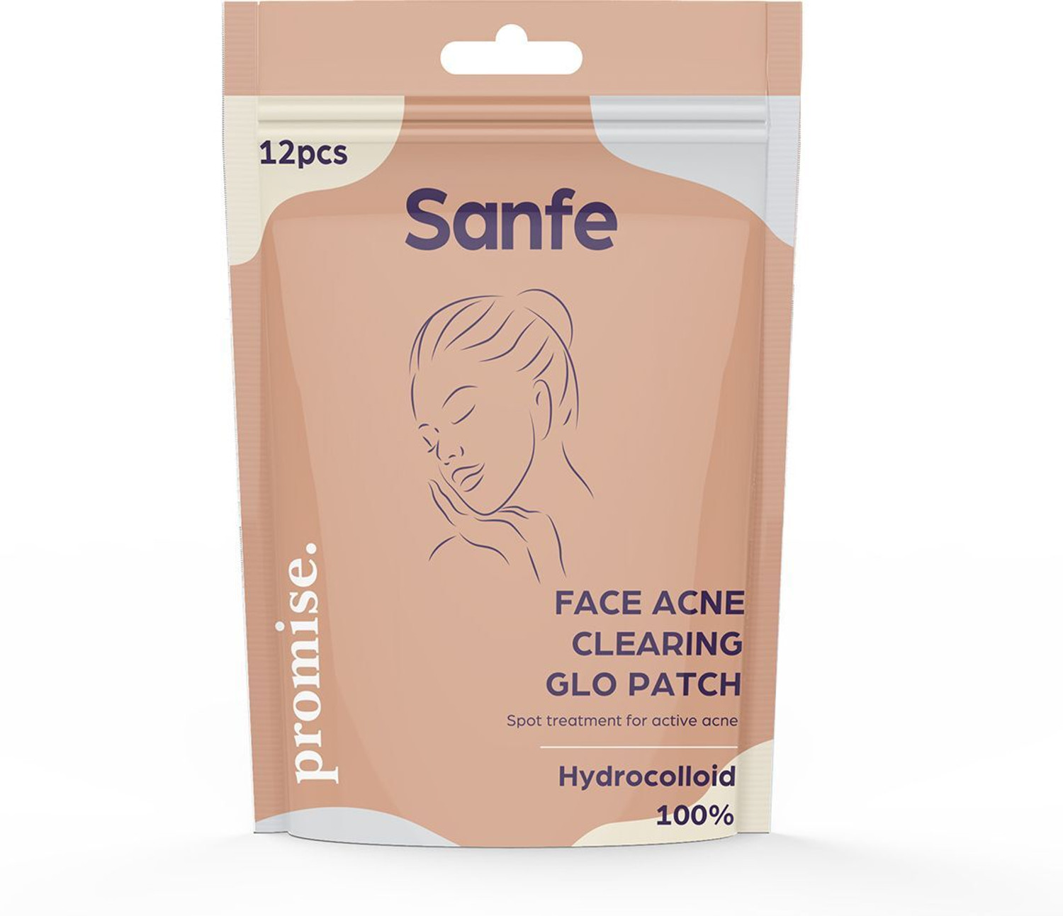 Image of Sanfe Promise Face Acne Patch, Pimple Healing Patch for face (12 g)