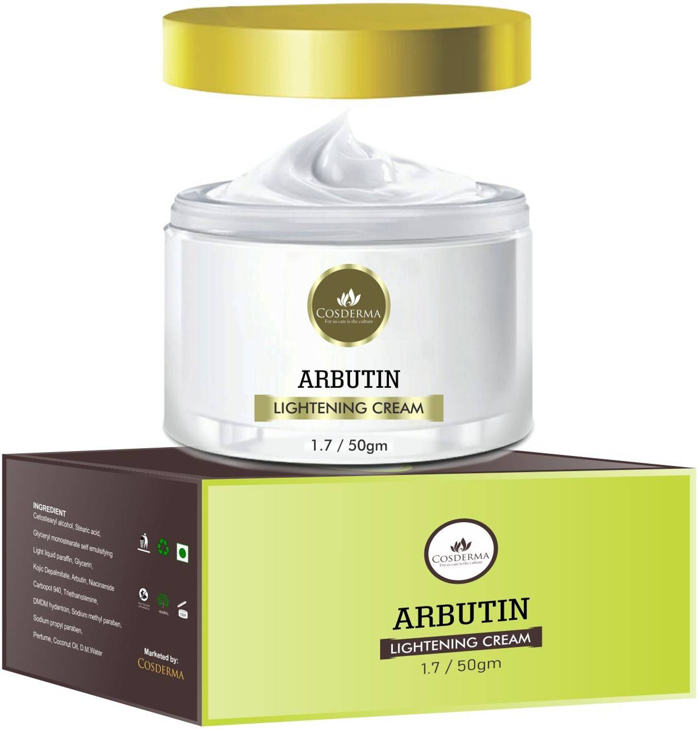 COSDERMA Arbutin Lightening Cream - Vitamin C Glow & Anti-Aging for Revitalize Your Skin Price in India - Buy COSDERMA Arbutin Lightening Cream