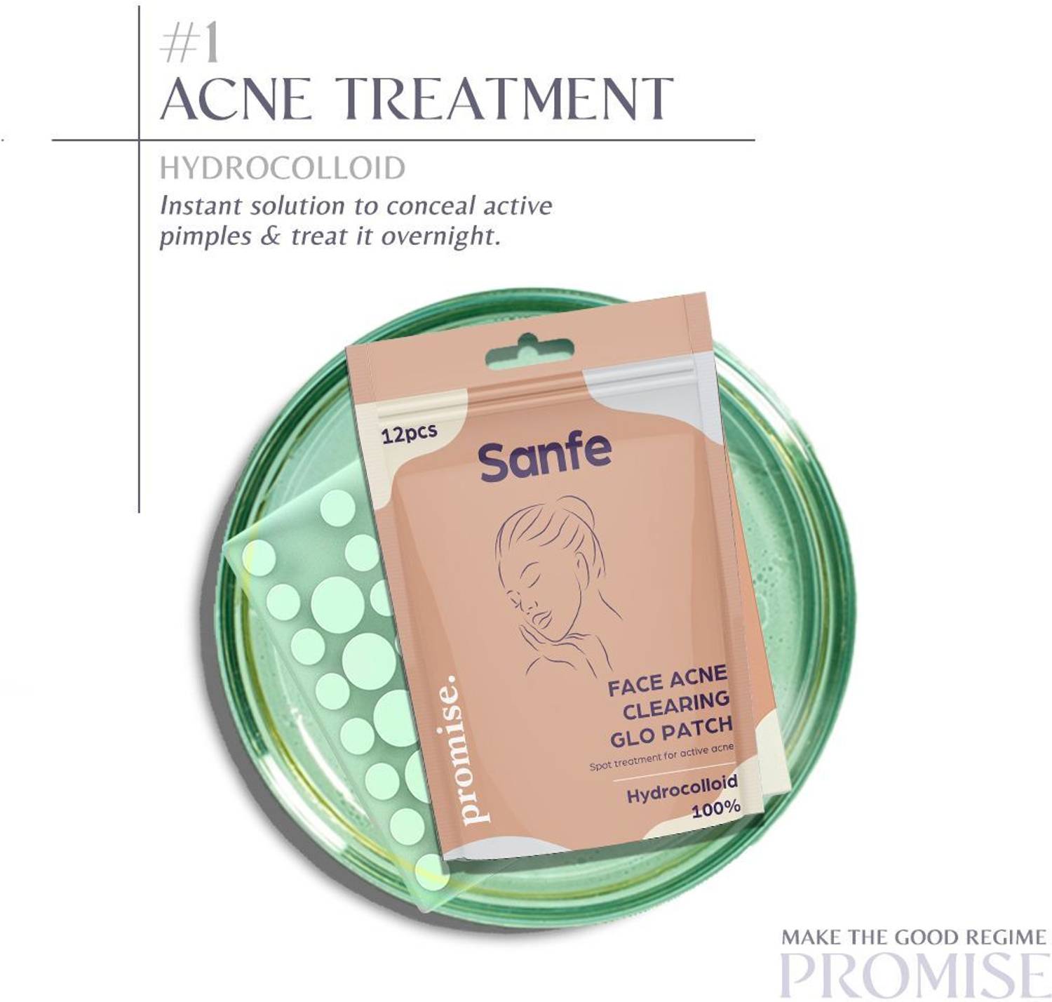 Sanfe Promise Face Acne Patch - Image 4