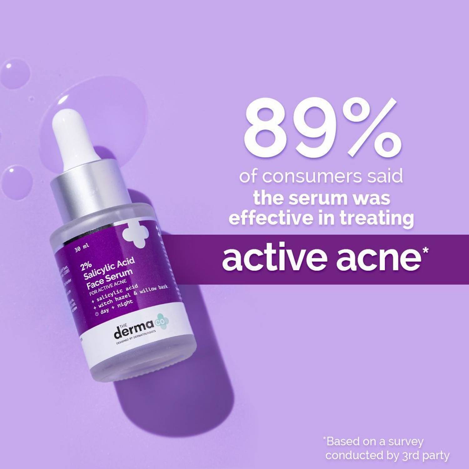The Derma Co 2% Salicylic Acid Serum 30ml - Image 2