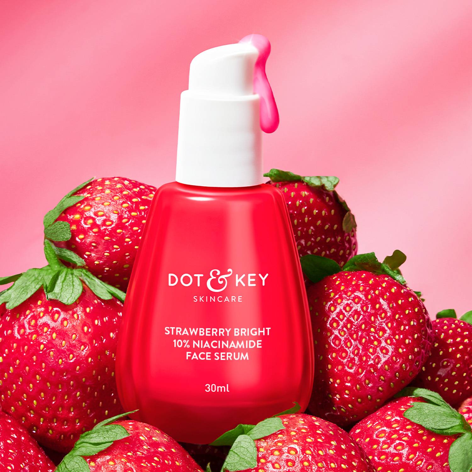 Dot & Key Strawberry Bright 10% Niacinamide Face Serum 30 ml - Image 2