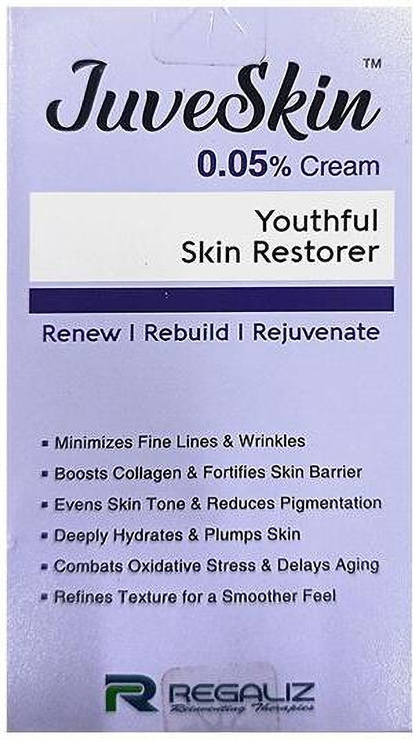 Image of Juviskin Juveskin 0.05% cream for Youthful skin restorer