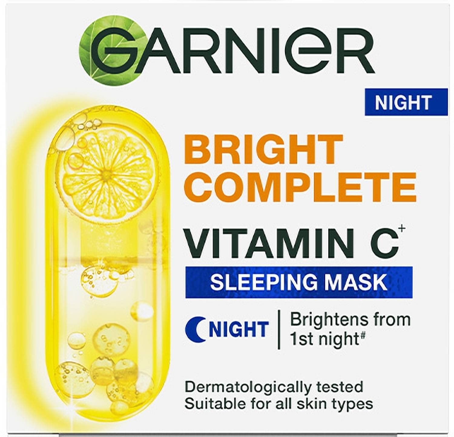 GARNIER Skin Naturals Bright Complete Vitamin C Yoghurt Night Cream - Image 1