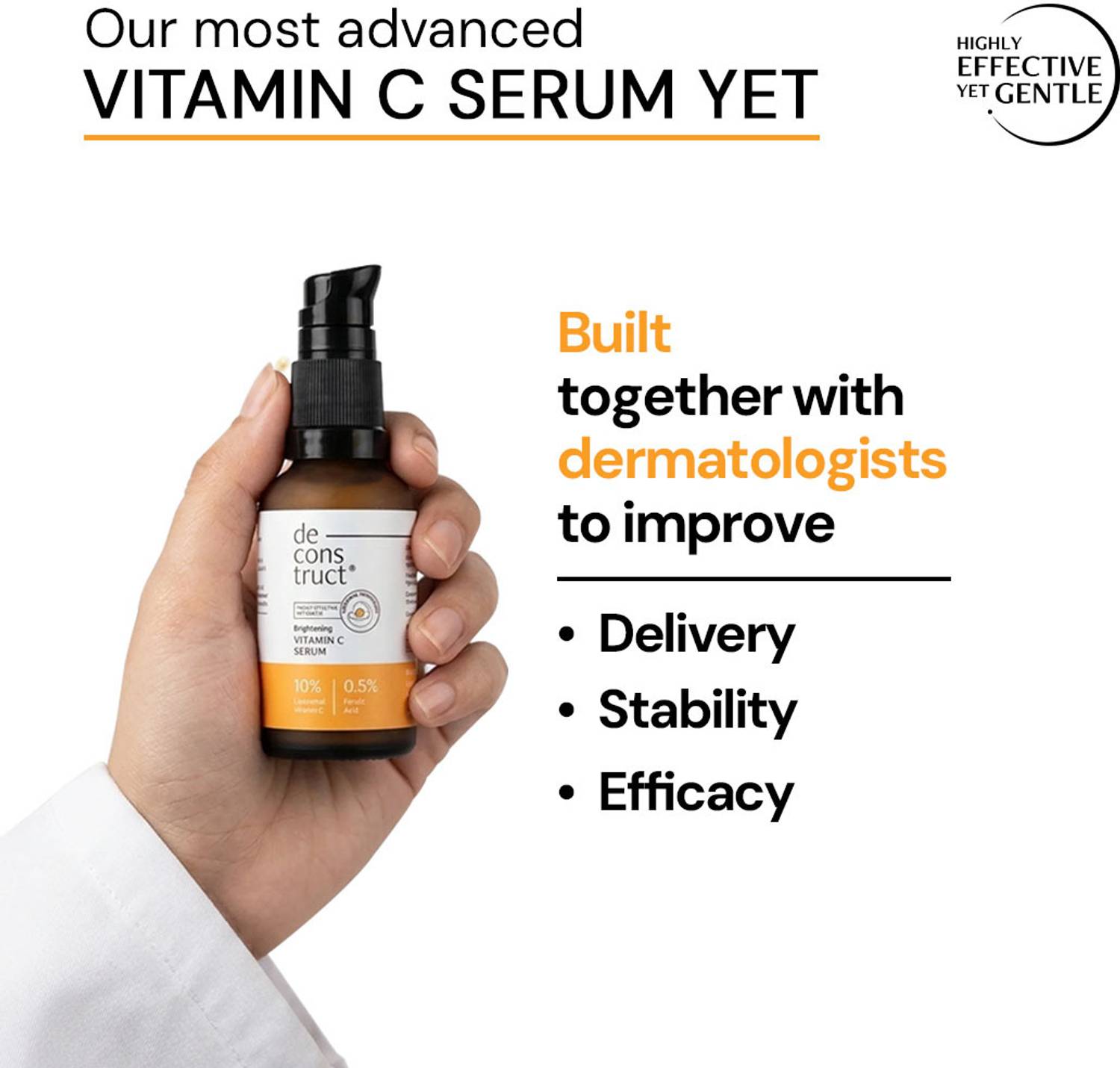 Deconstruct 10% Vitamin C Serum 30ml - Image 3