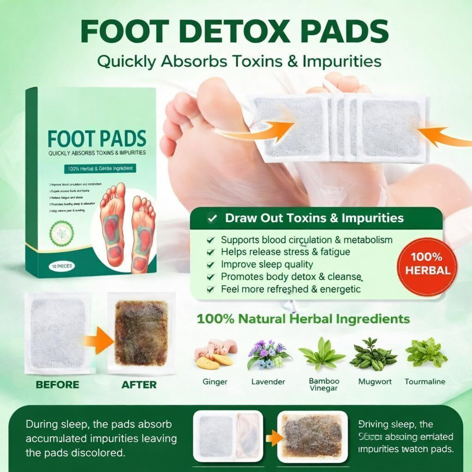 Image of ZORYNTH Foot Pads, Relief Foot Pads And Adhesive Sheets Pads (10) Foot Support Plaster & Patch