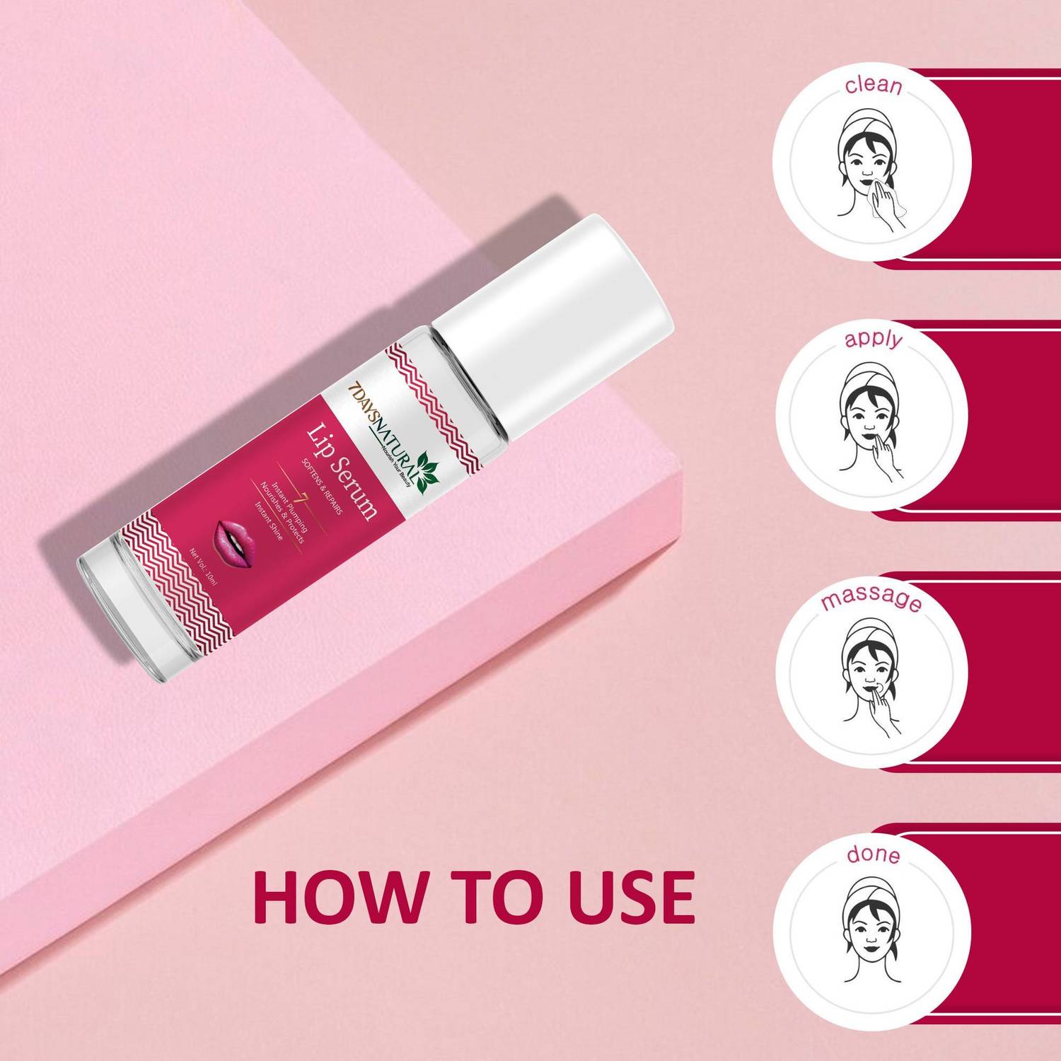 7 Days Lip Serum - Advanced Brightening Therapy - Image 2