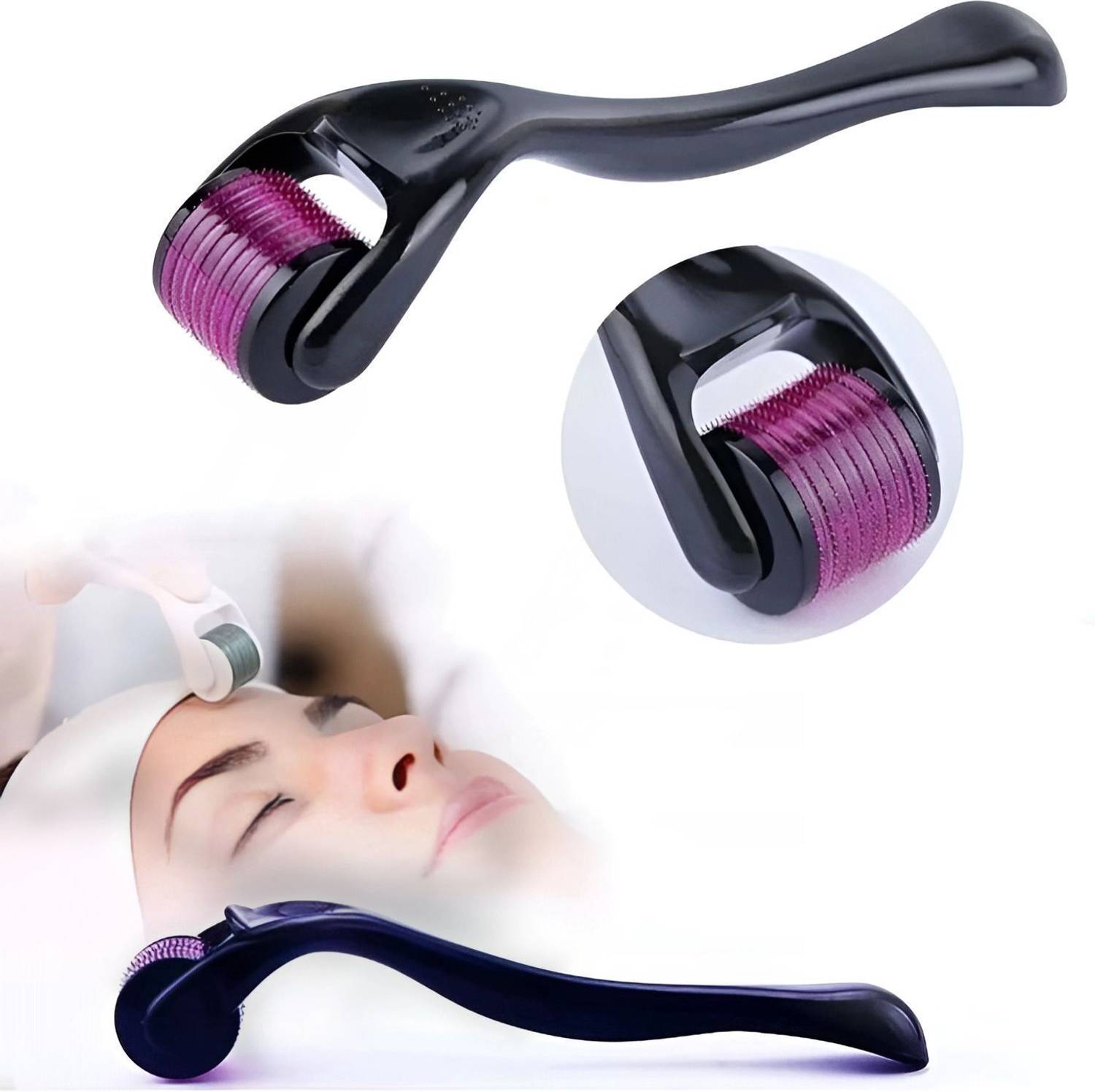 FRIPPE Derma Roller 0.5mm for Hair & Beard Growth - Image 2