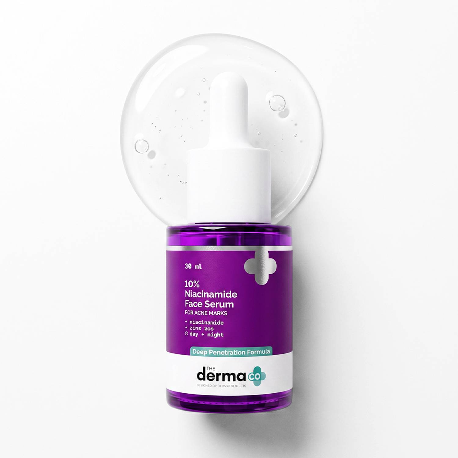 The Derma Co 10% Niacinamide 2% Zinc Face Serum 30ml - Image 2